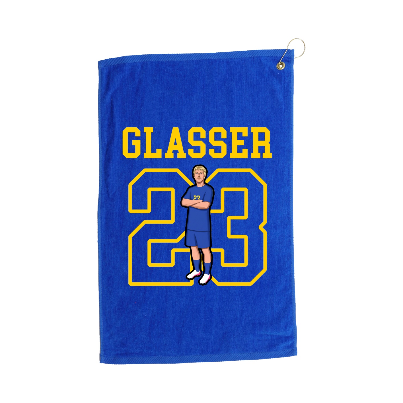 Golf Towel — Shirsey in Royal