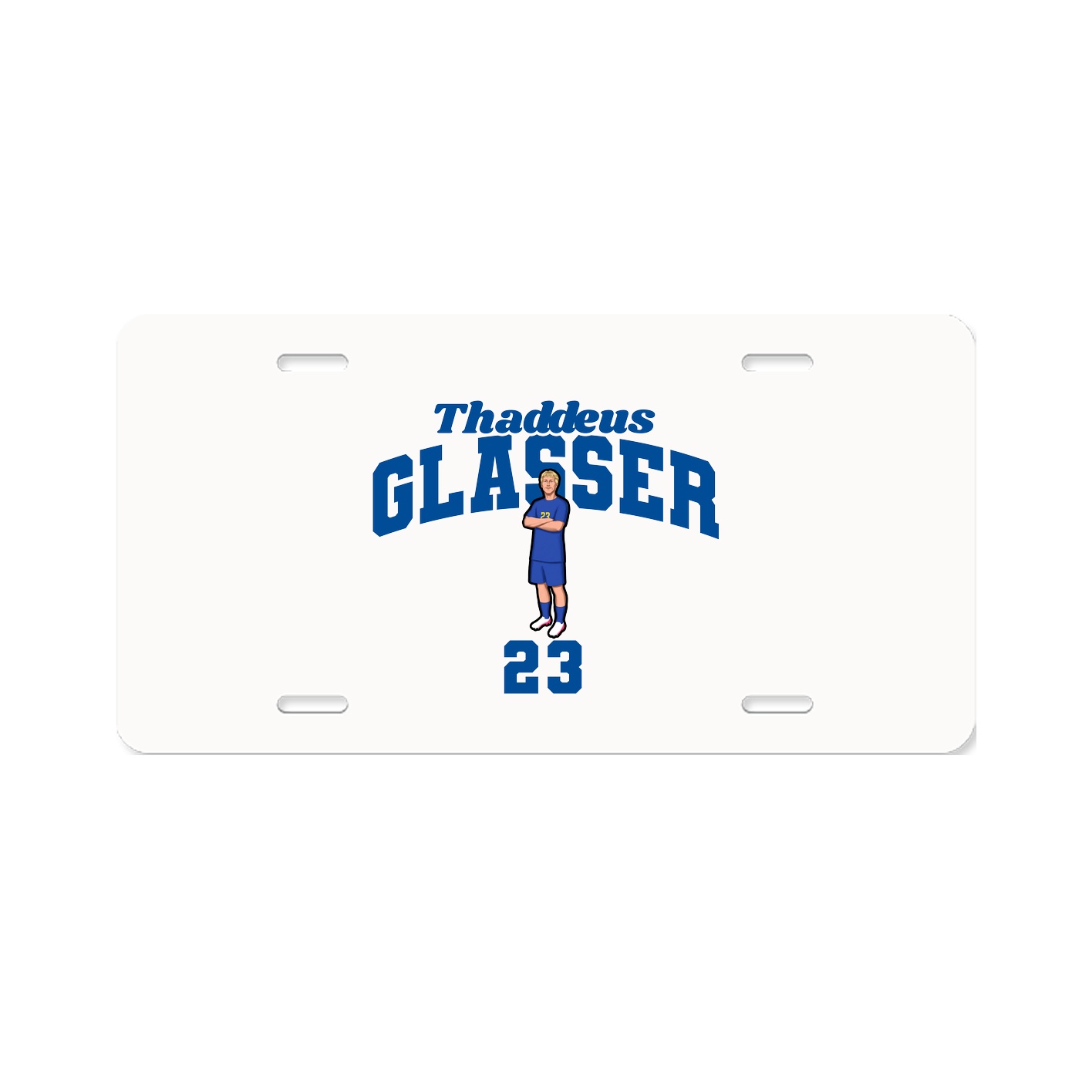 License Plate — Signature Arch in Classic