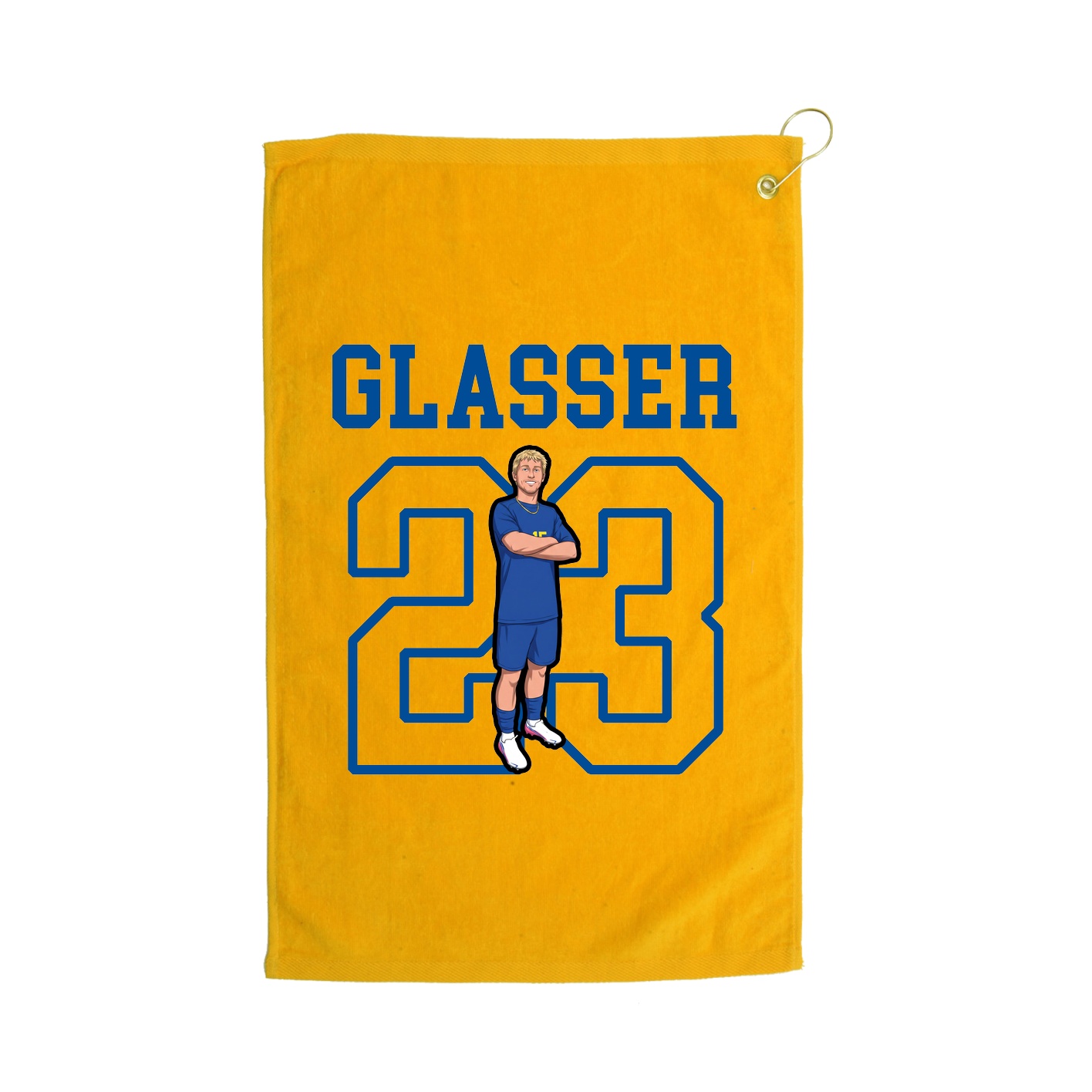 Golf Towel — Shirsey in Gold