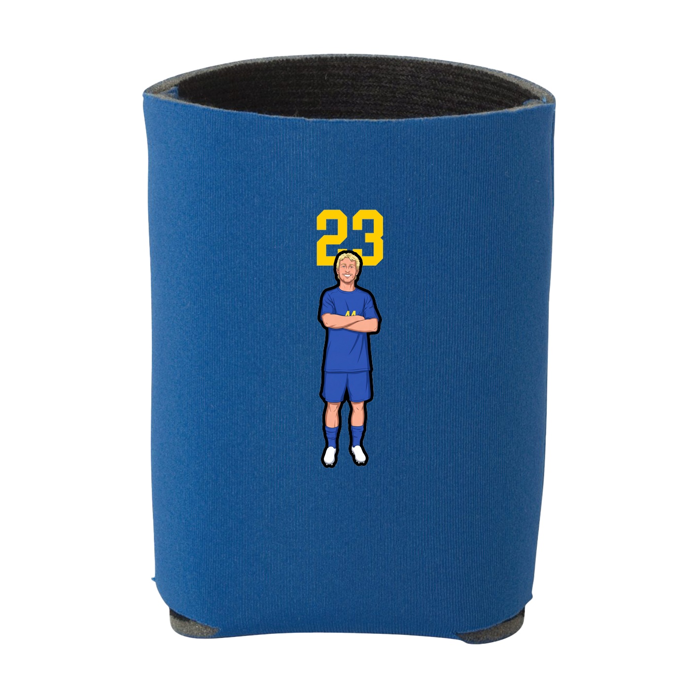 Can Holder — Number Top in Royal