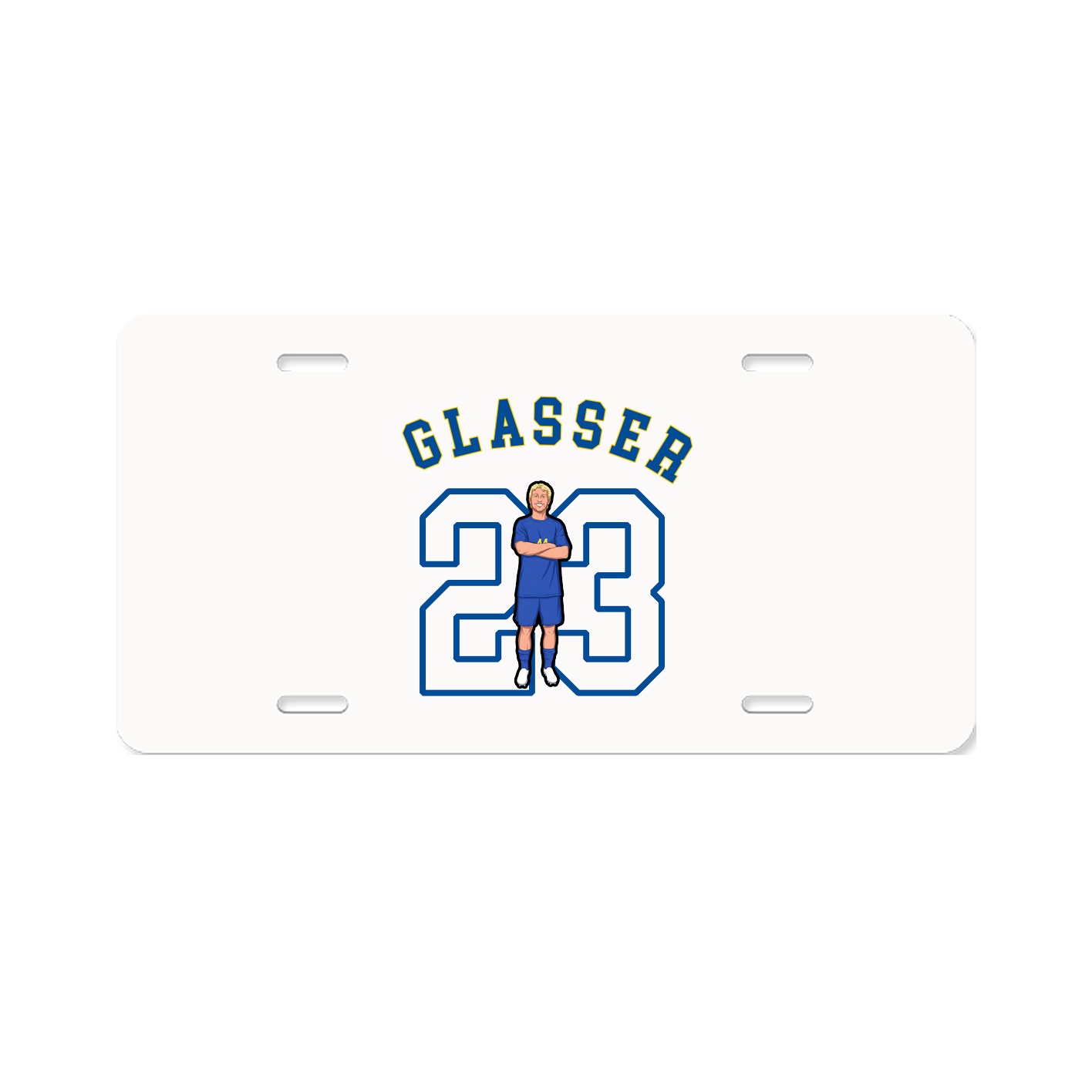 License Plate — Shirsey Arch in Classic