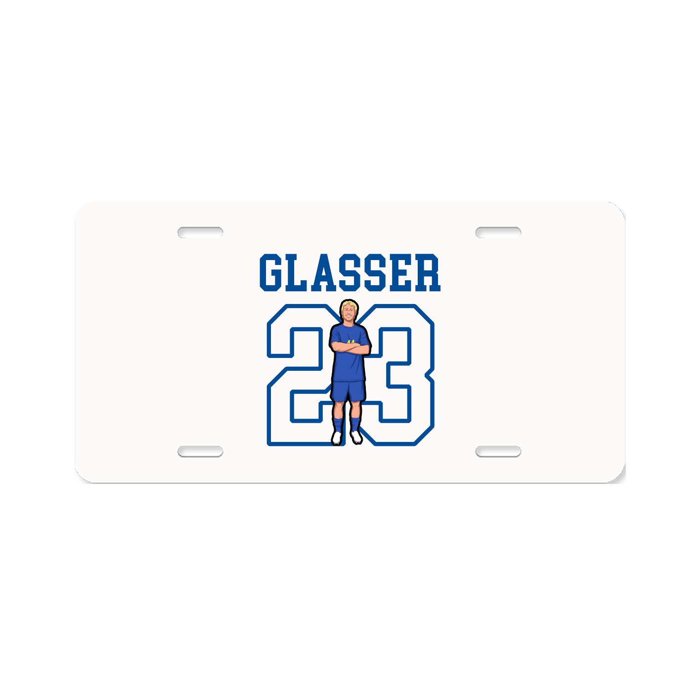 License Plate — Shirsey in Classic