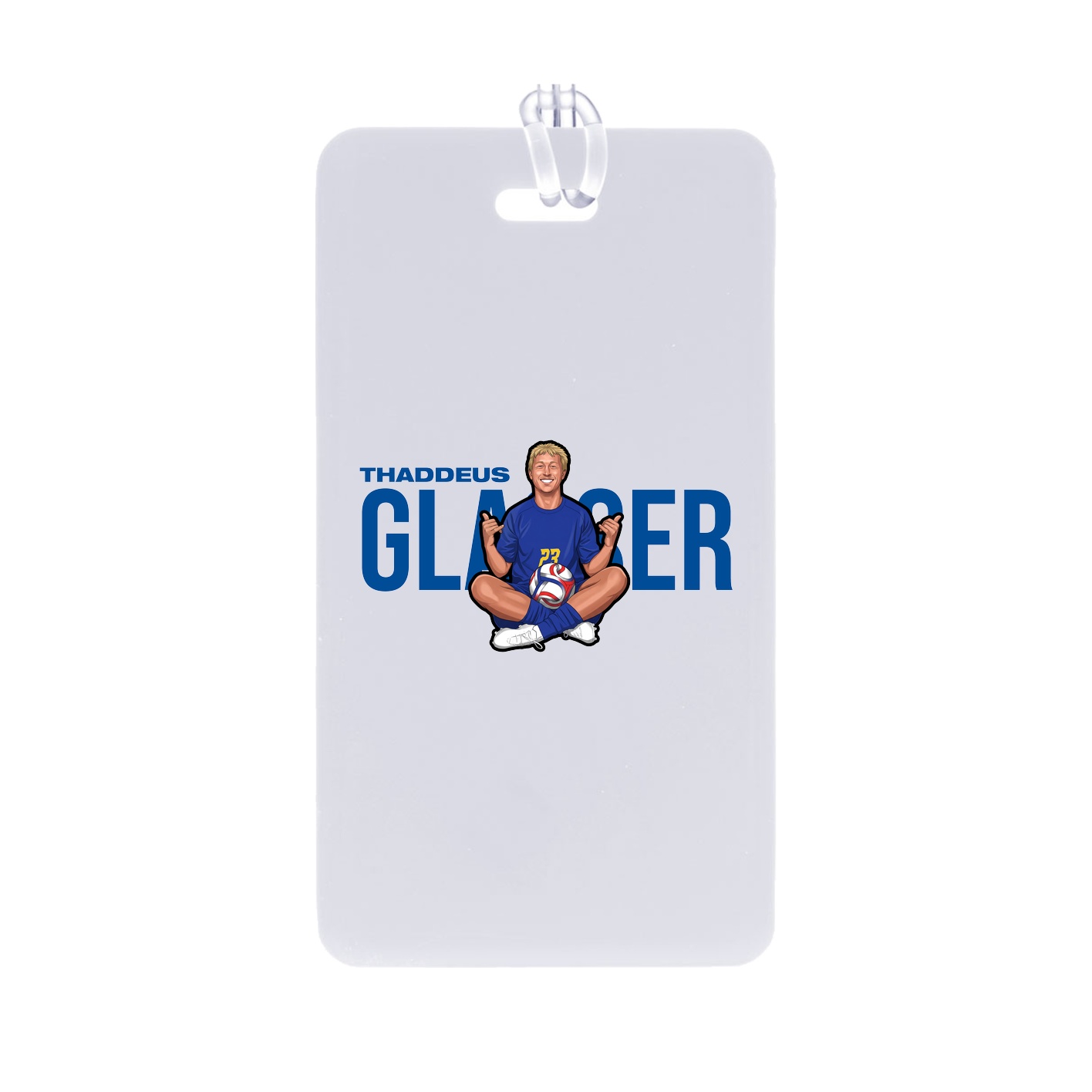 Bag Tag — Player Name in Classic