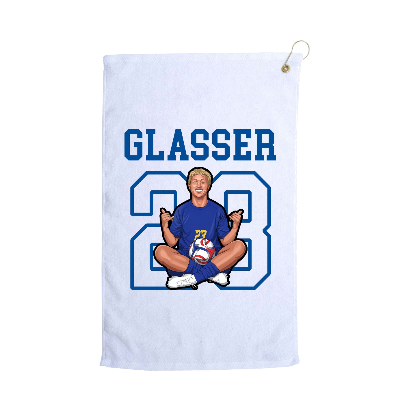 Golf Towel — Shirsey in White