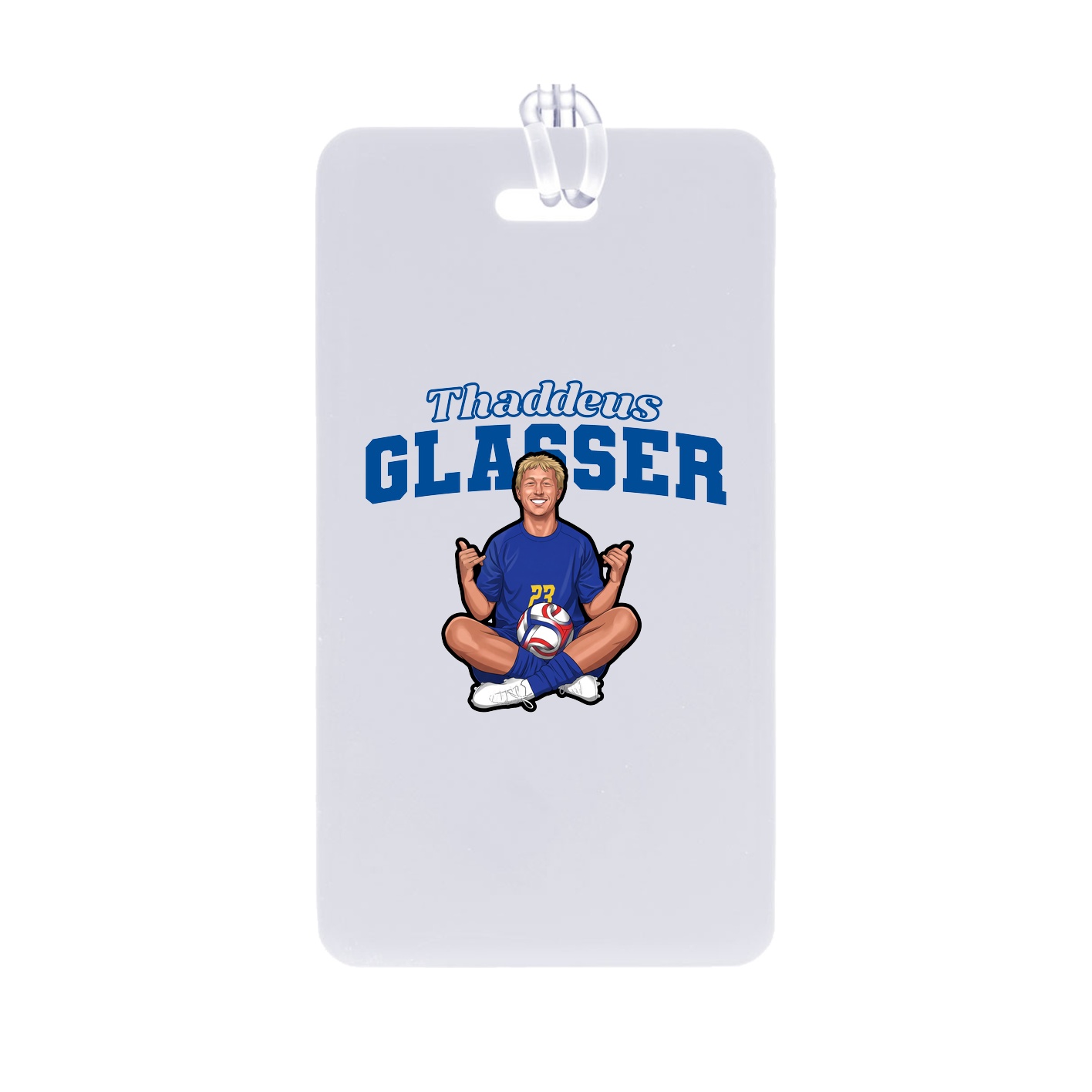 Bag Tag — Name Arch in Classic