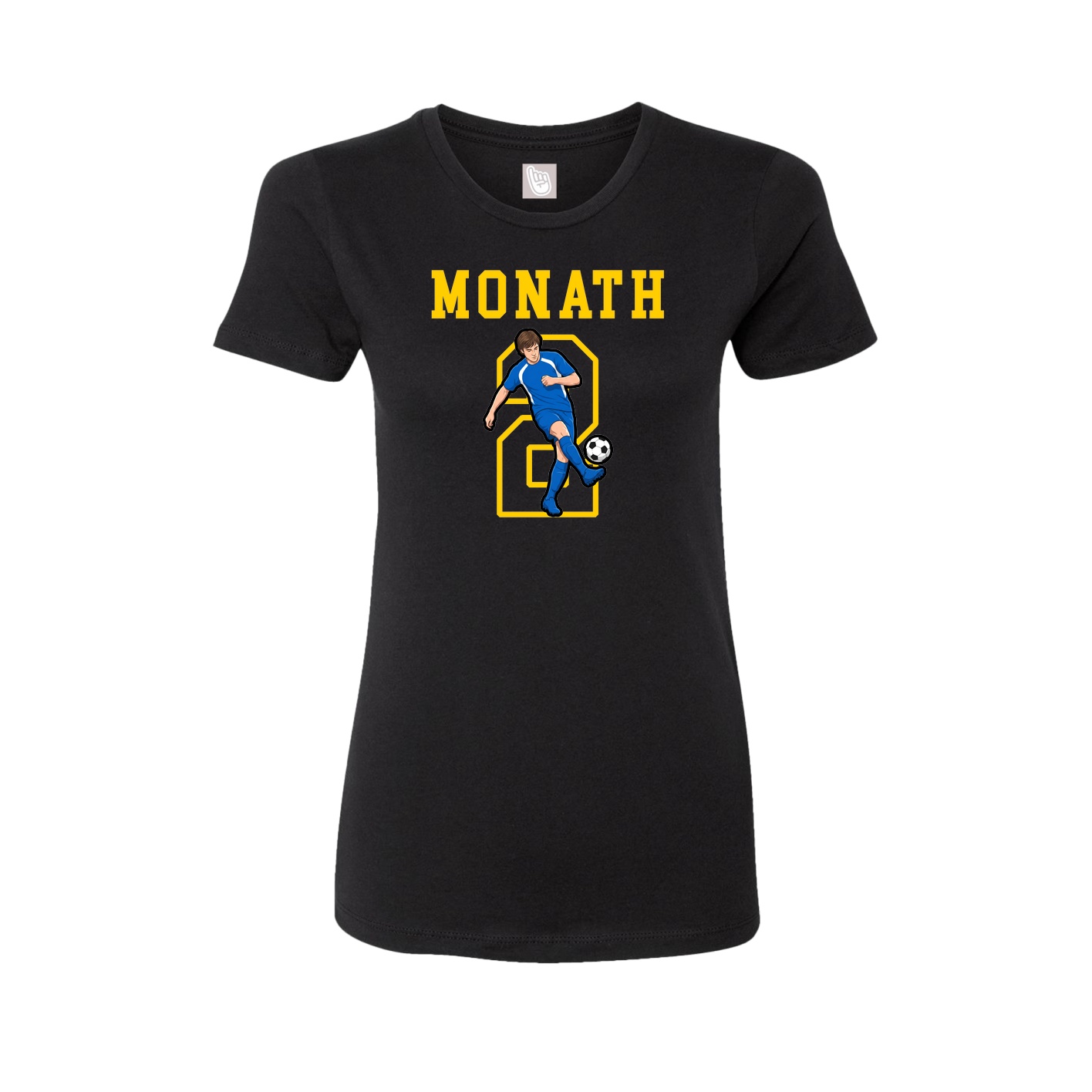Fitted Women's Tee — Shirsey in Black