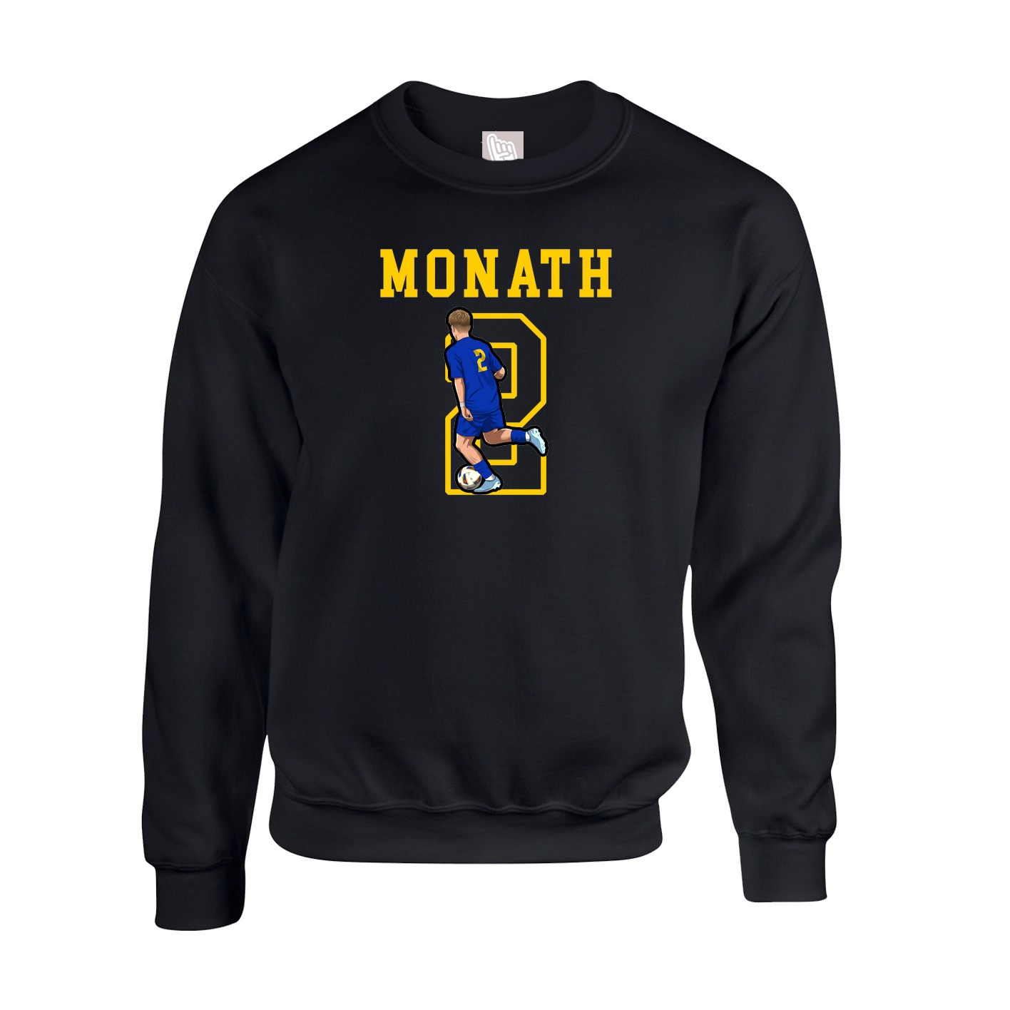Fleece Crew — Shirsey in Black