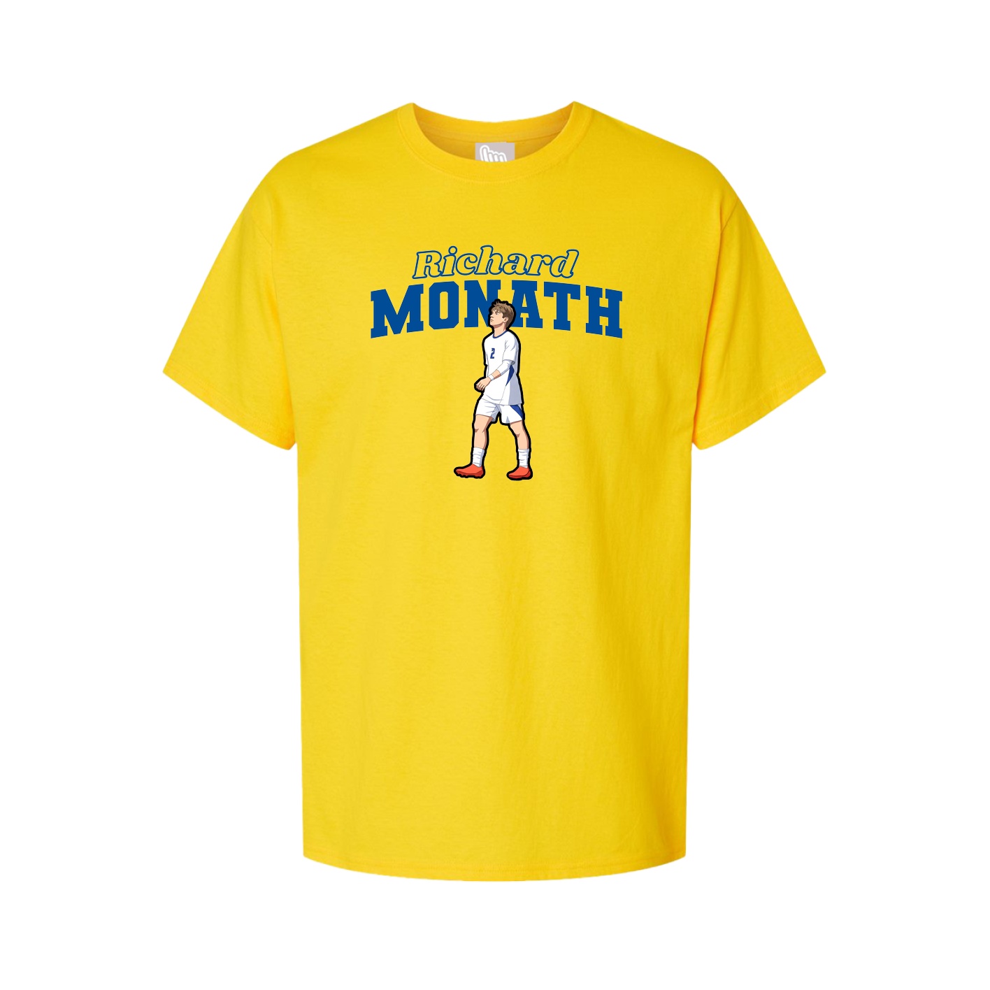 Tee — Name Arch in Gold