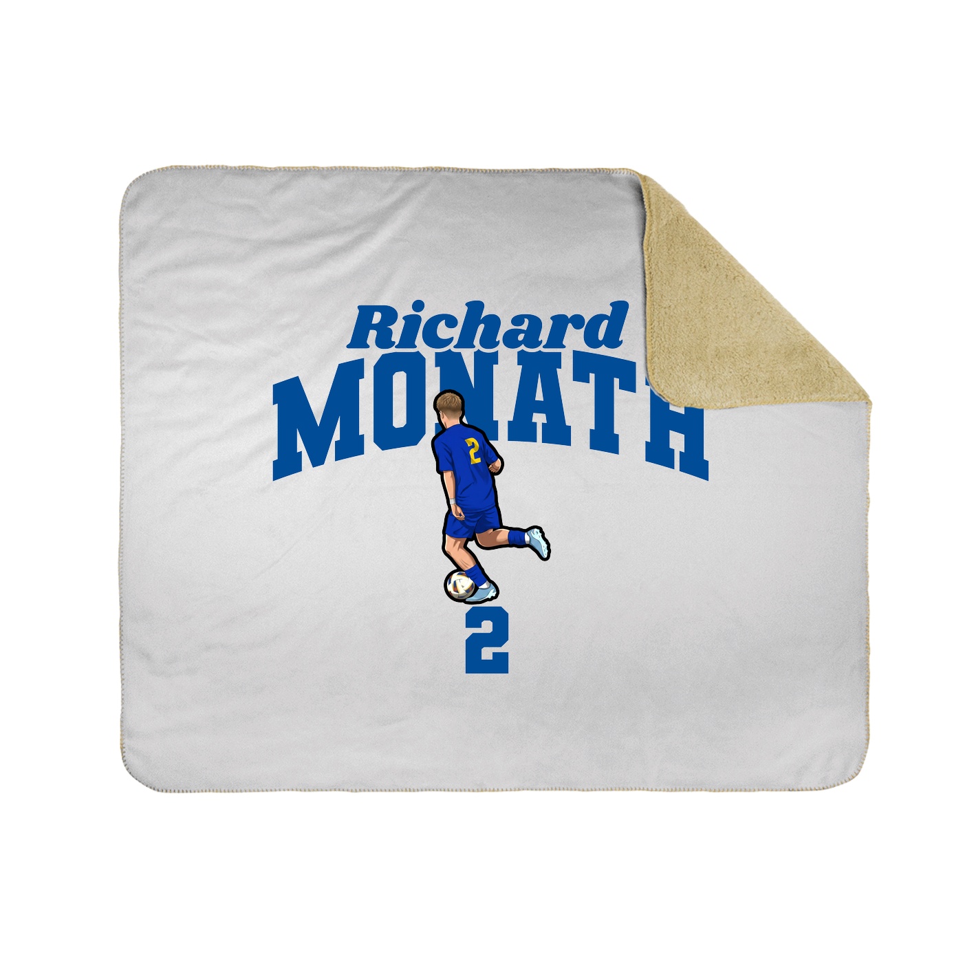 Throw Blanket — Signature Arch in White