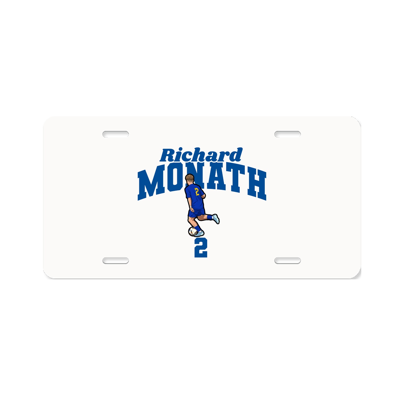 License Plate — Signature Arch in Classic