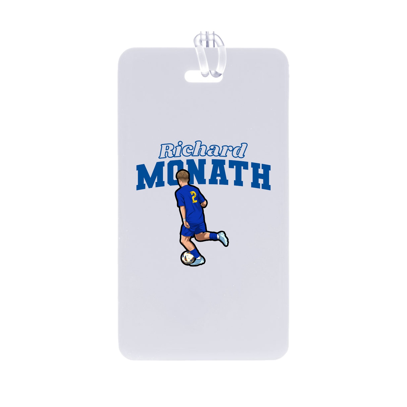 Bag Tag — Name Arch in Classic