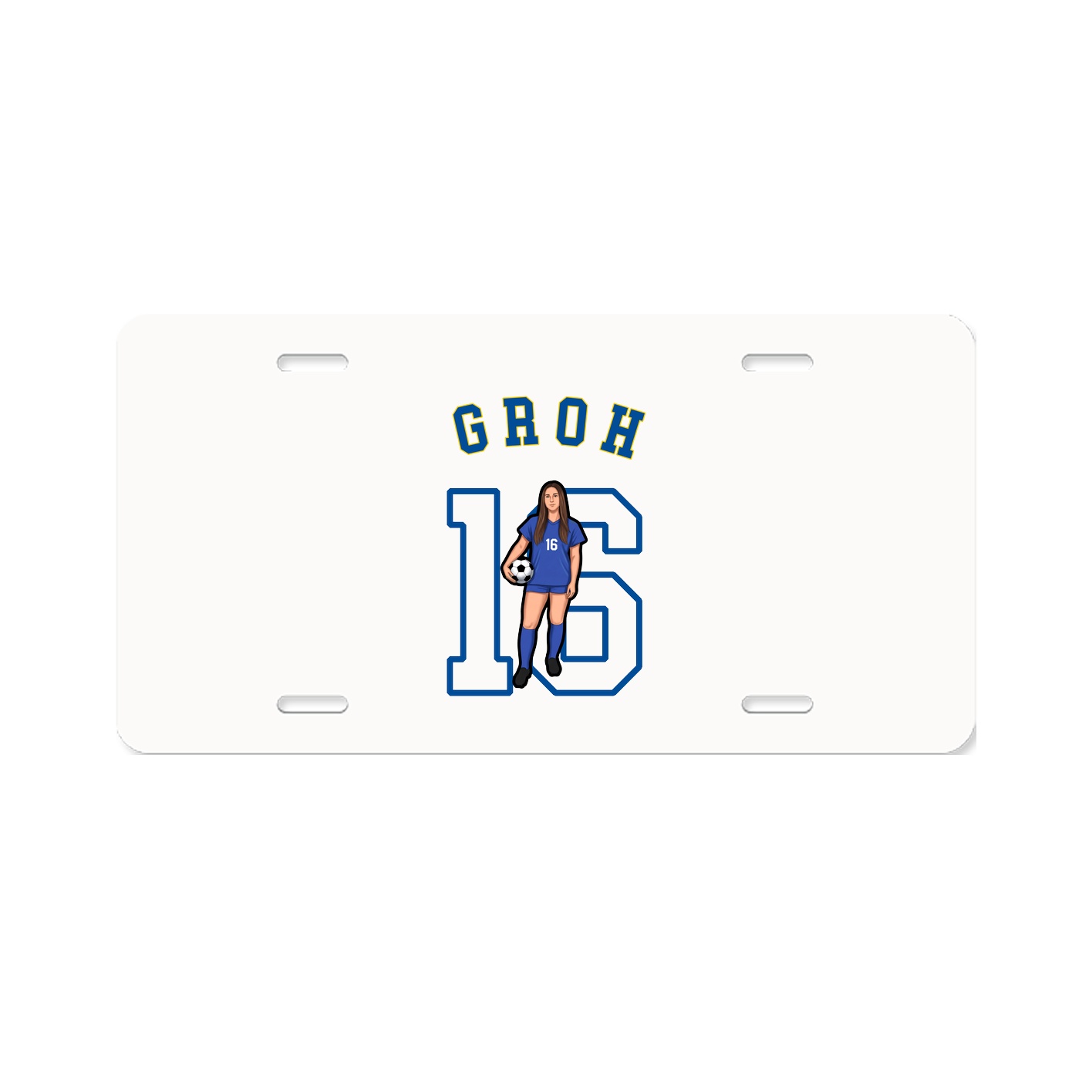 License Plate — Shirsey Arch in Classic