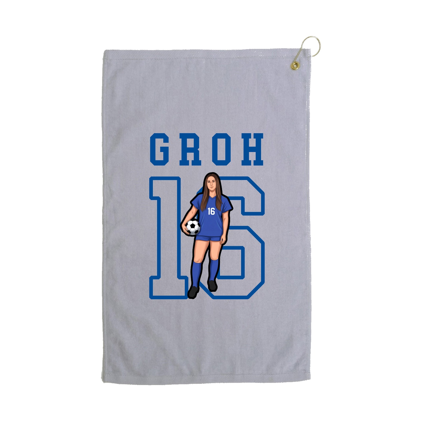 Golf Towel — Shirsey in Grey