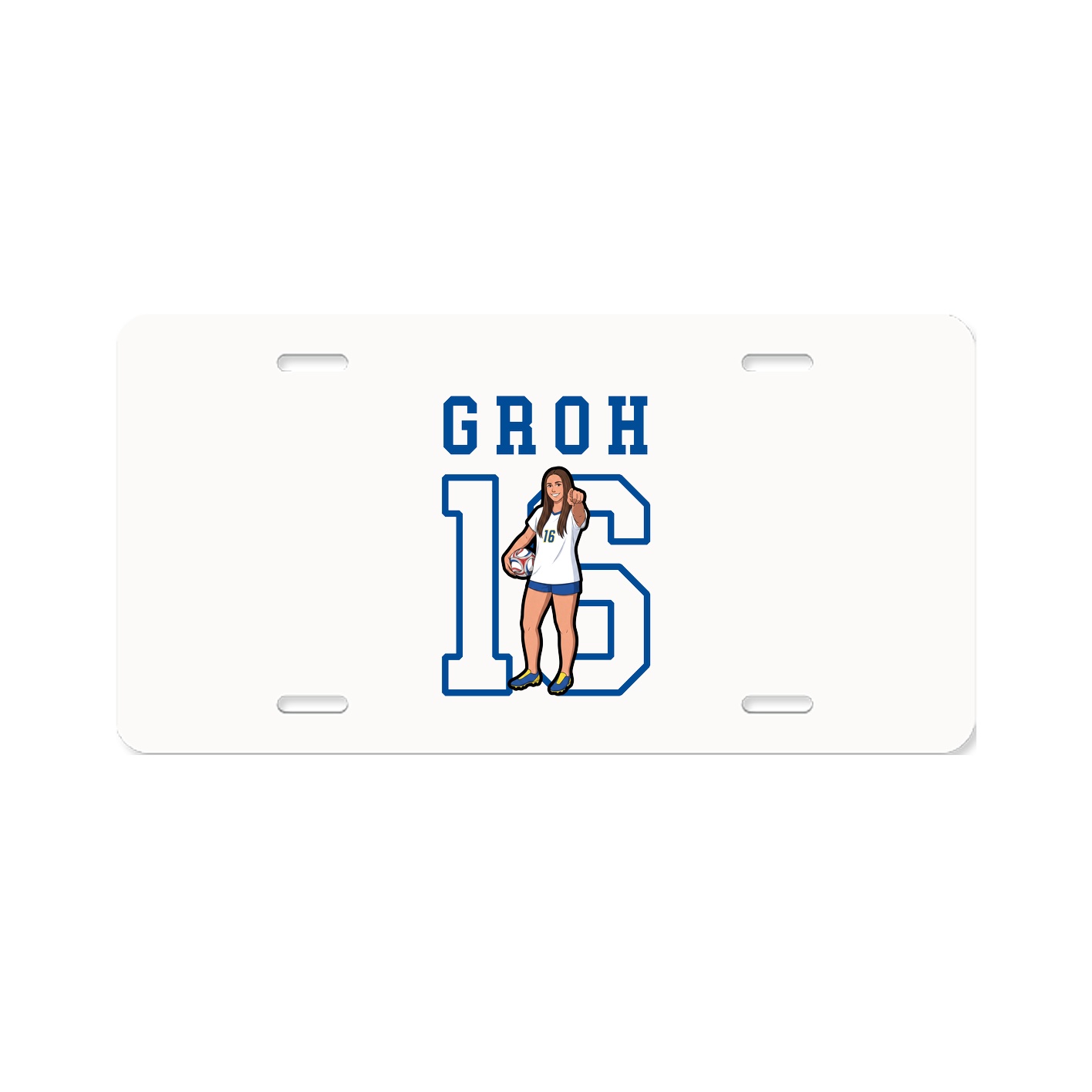 License Plate — Shirsey in Classic