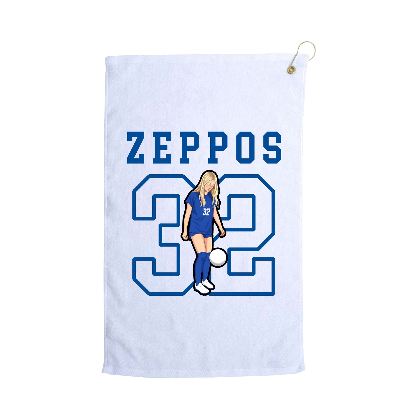 Golf Towel — Shirsey in White