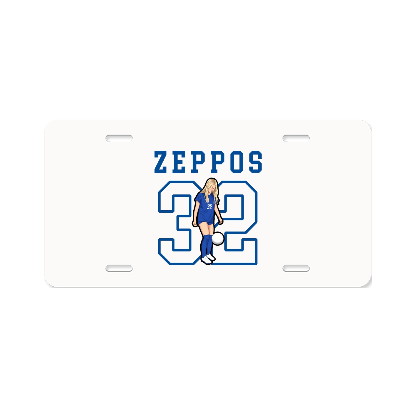 License Plate — Shirsey in Classic