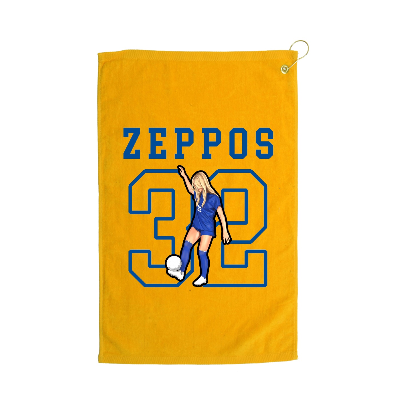 Golf Towel — Shirsey in Gold