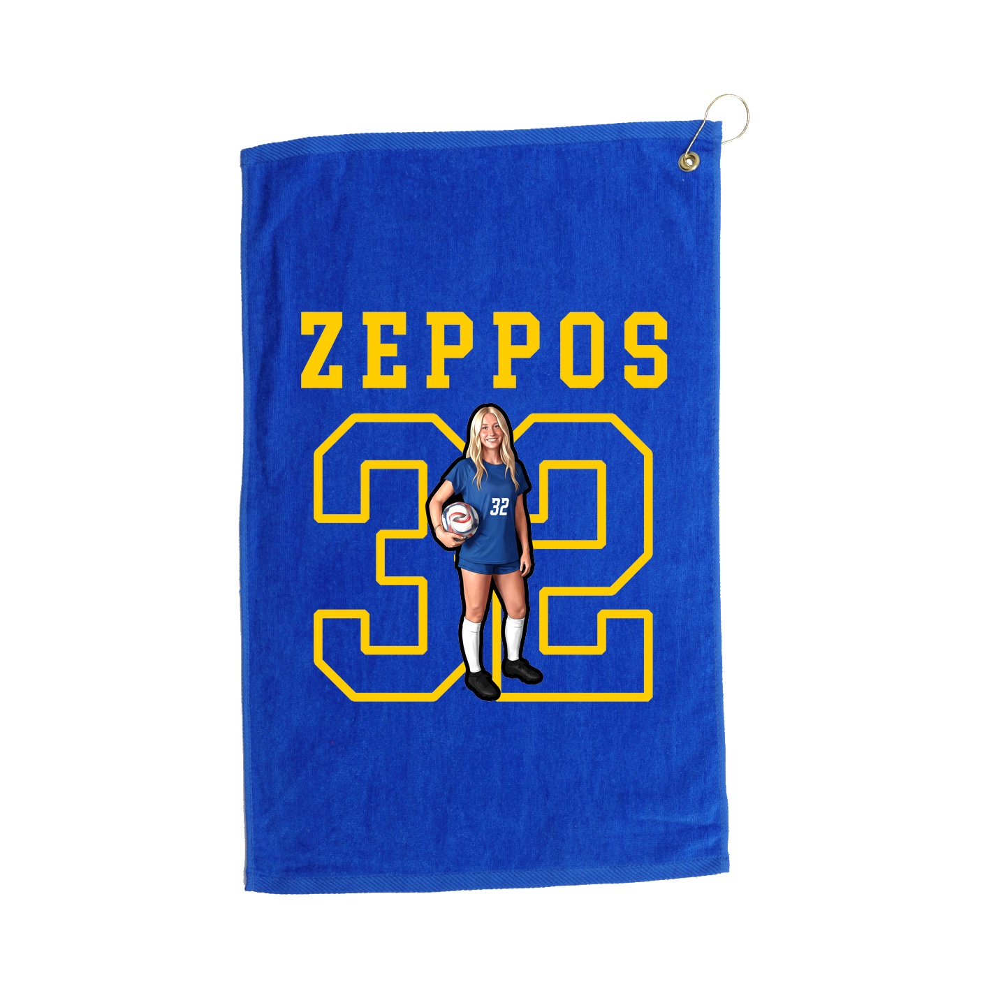 Golf Towel — Shirsey in Royal