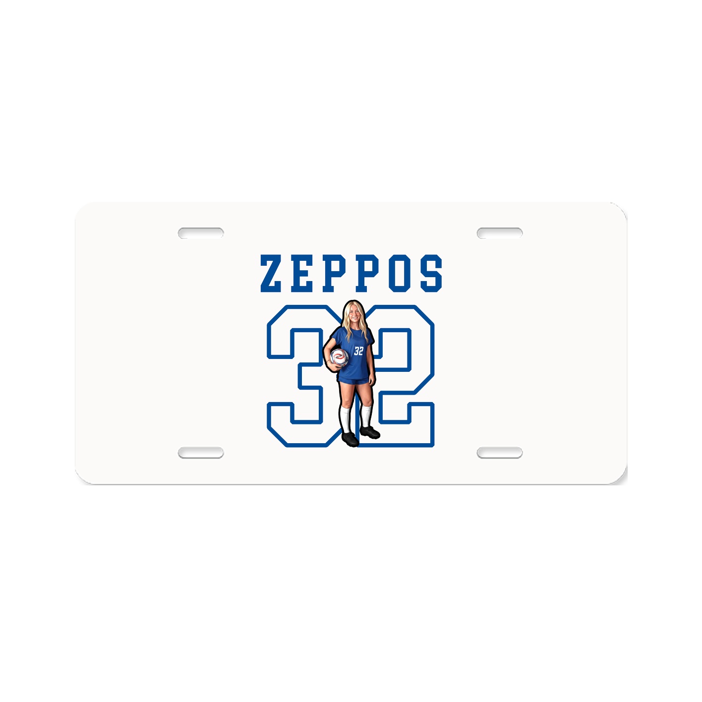 License Plate — Shirsey in Classic