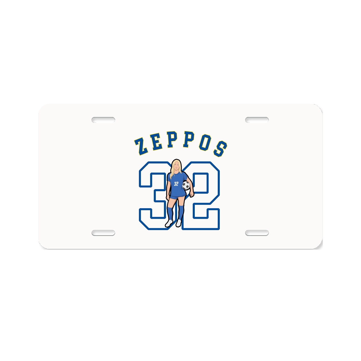 License Plate — Shirsey Arch in Classic
