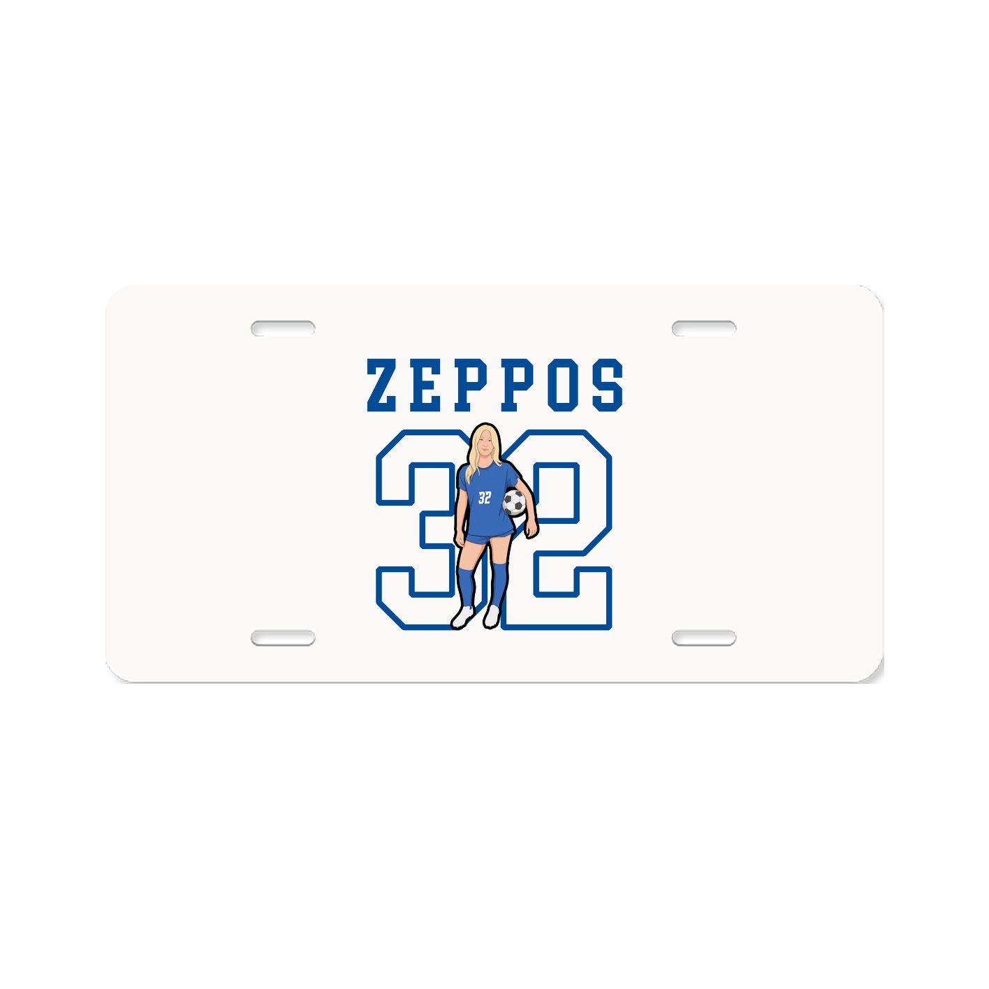 License Plate — Shirsey in Classic