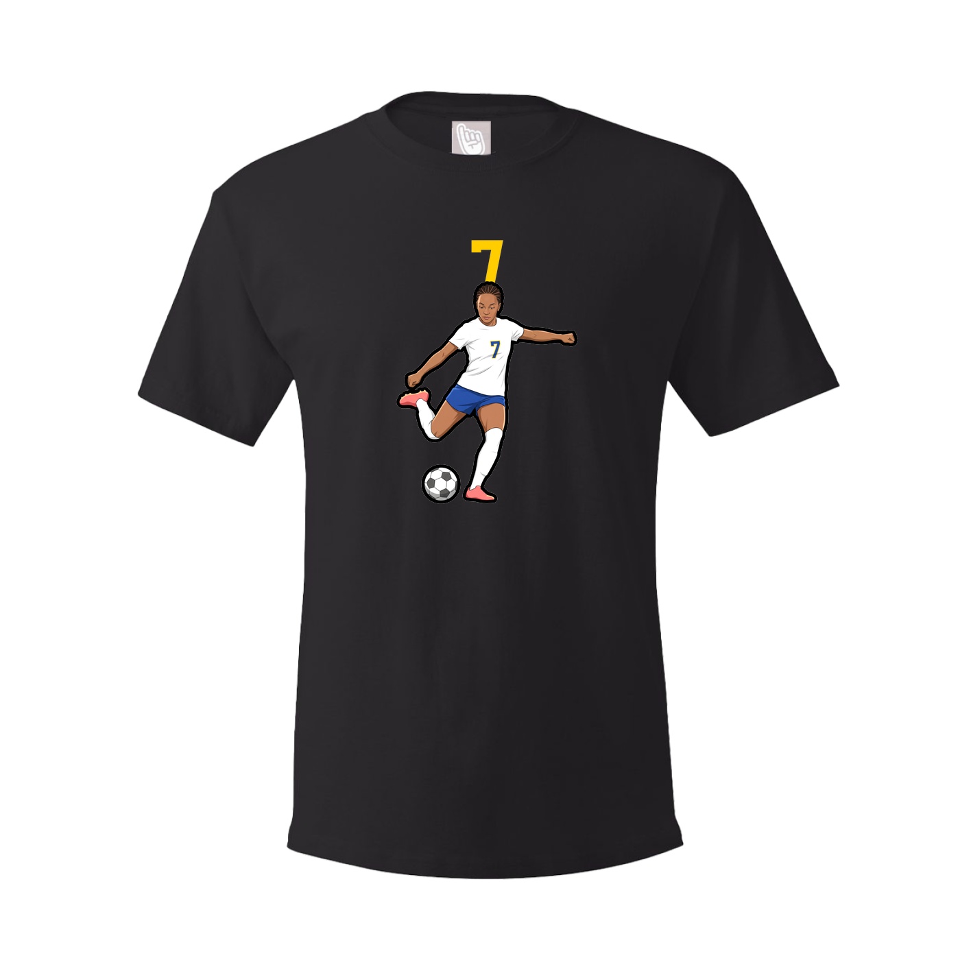 Tee — Number Top in Black