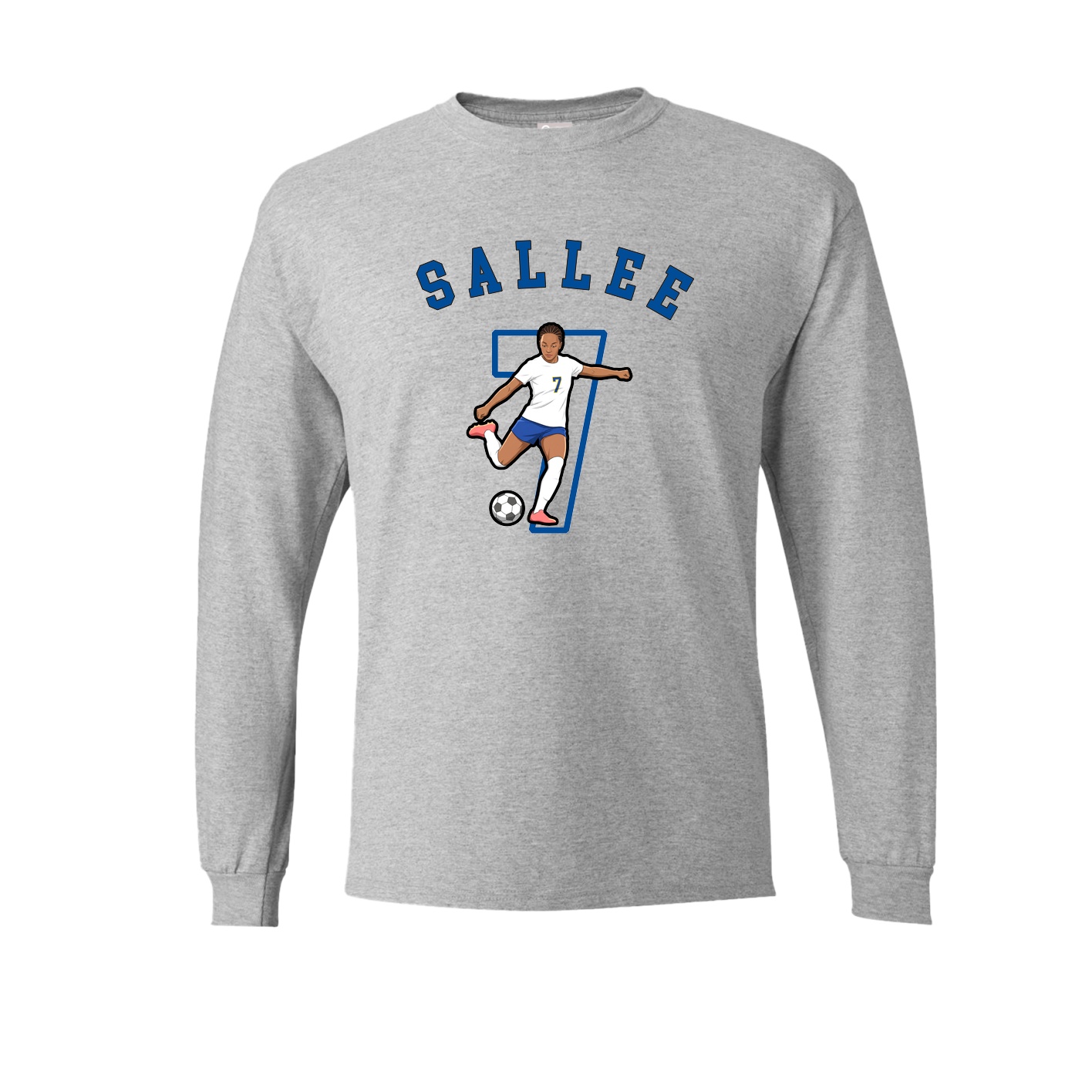 Long Sleeve Tee — Shirsey Arch in Grey