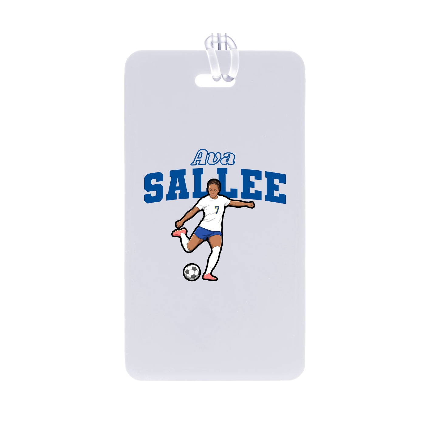 Bag Tag — Name Arch in Classic