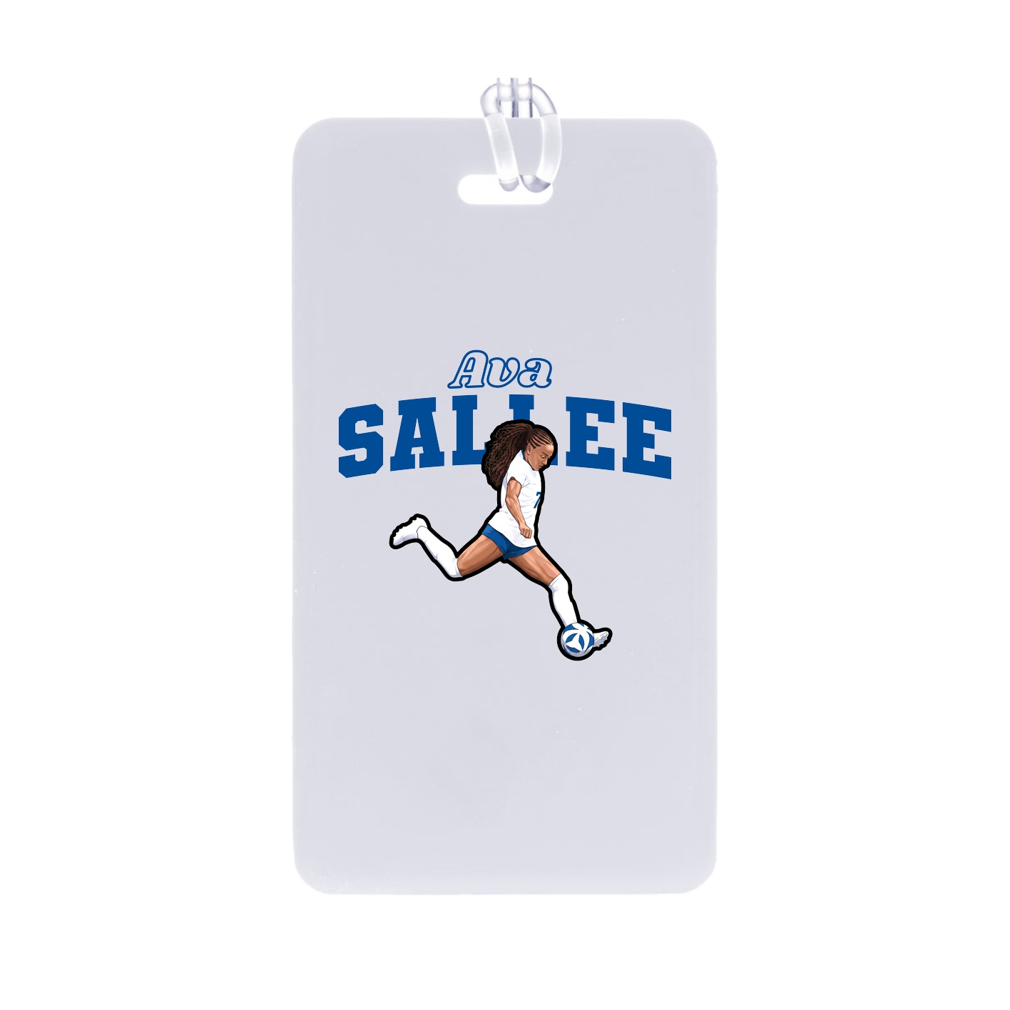 Bag Tag — Name Arch in Classic