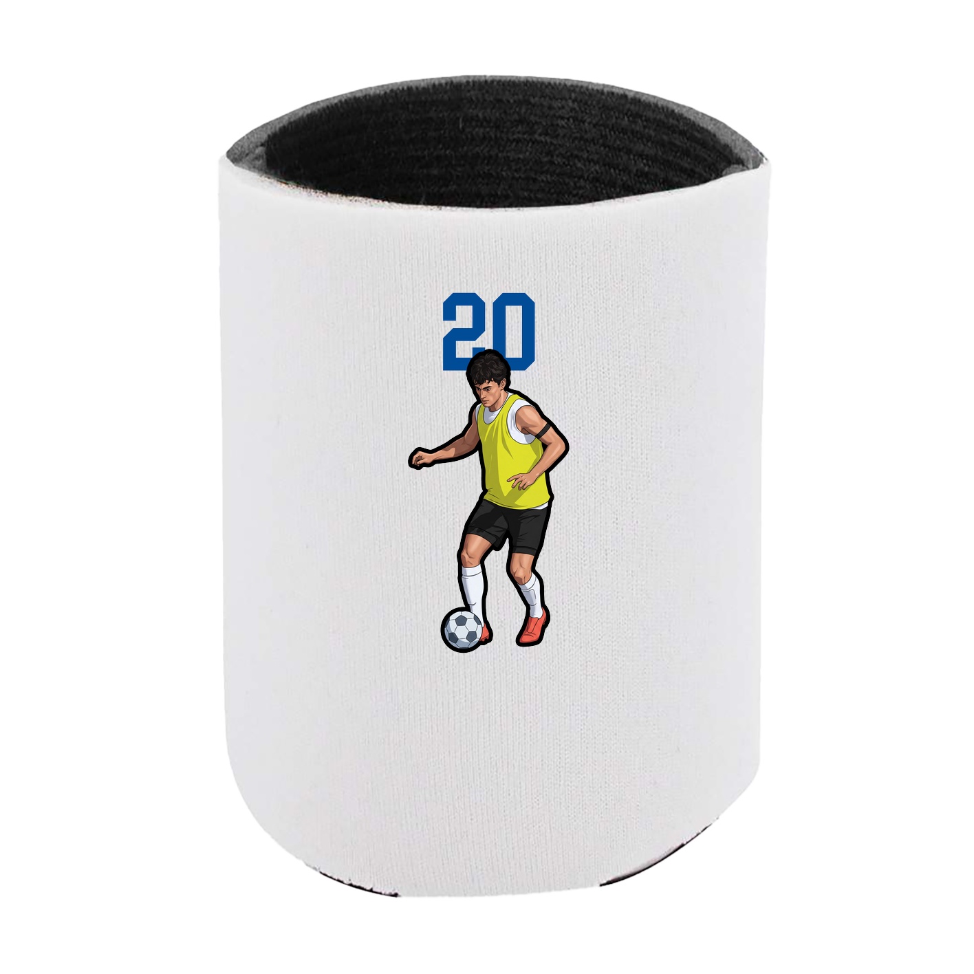 Can Holder — Number Top in White