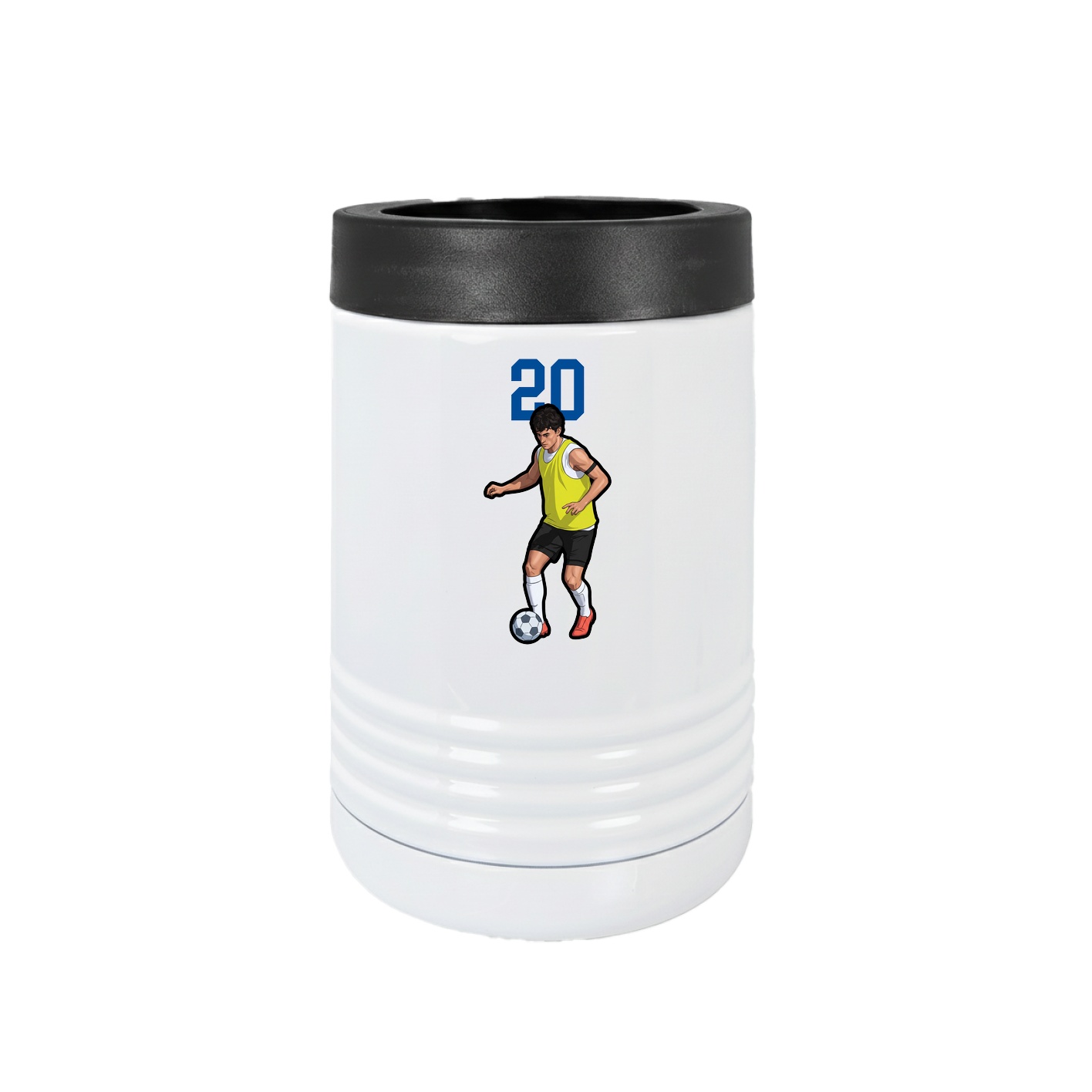 Beverage Holder — Number Top in White