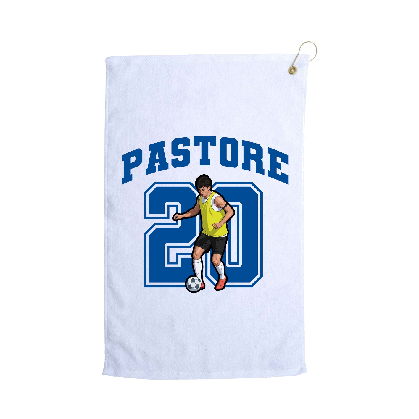 Golf Towel — Number in White