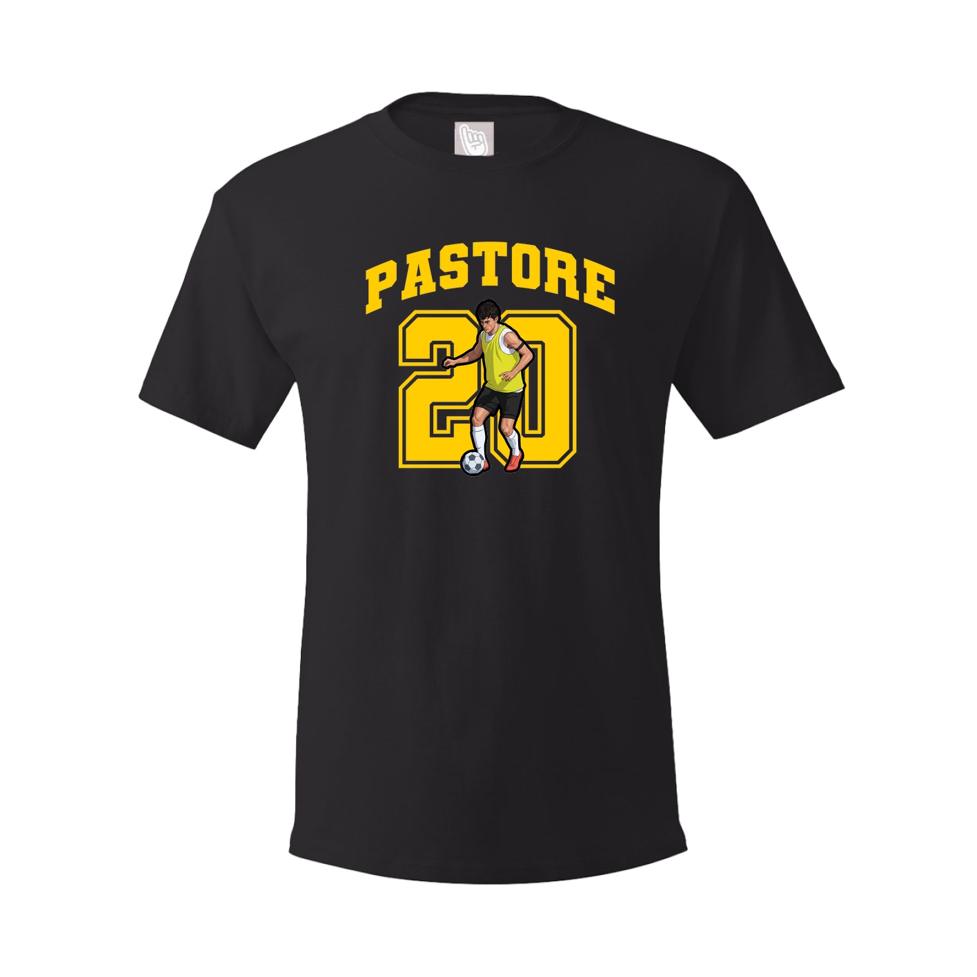 Youth Tee — Number in Black