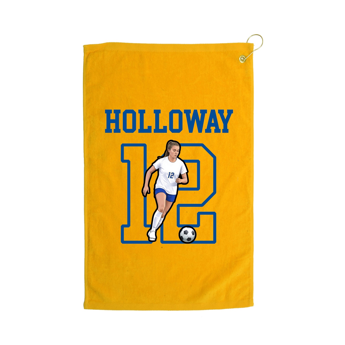 Golf Towel — Shirsey in Gold