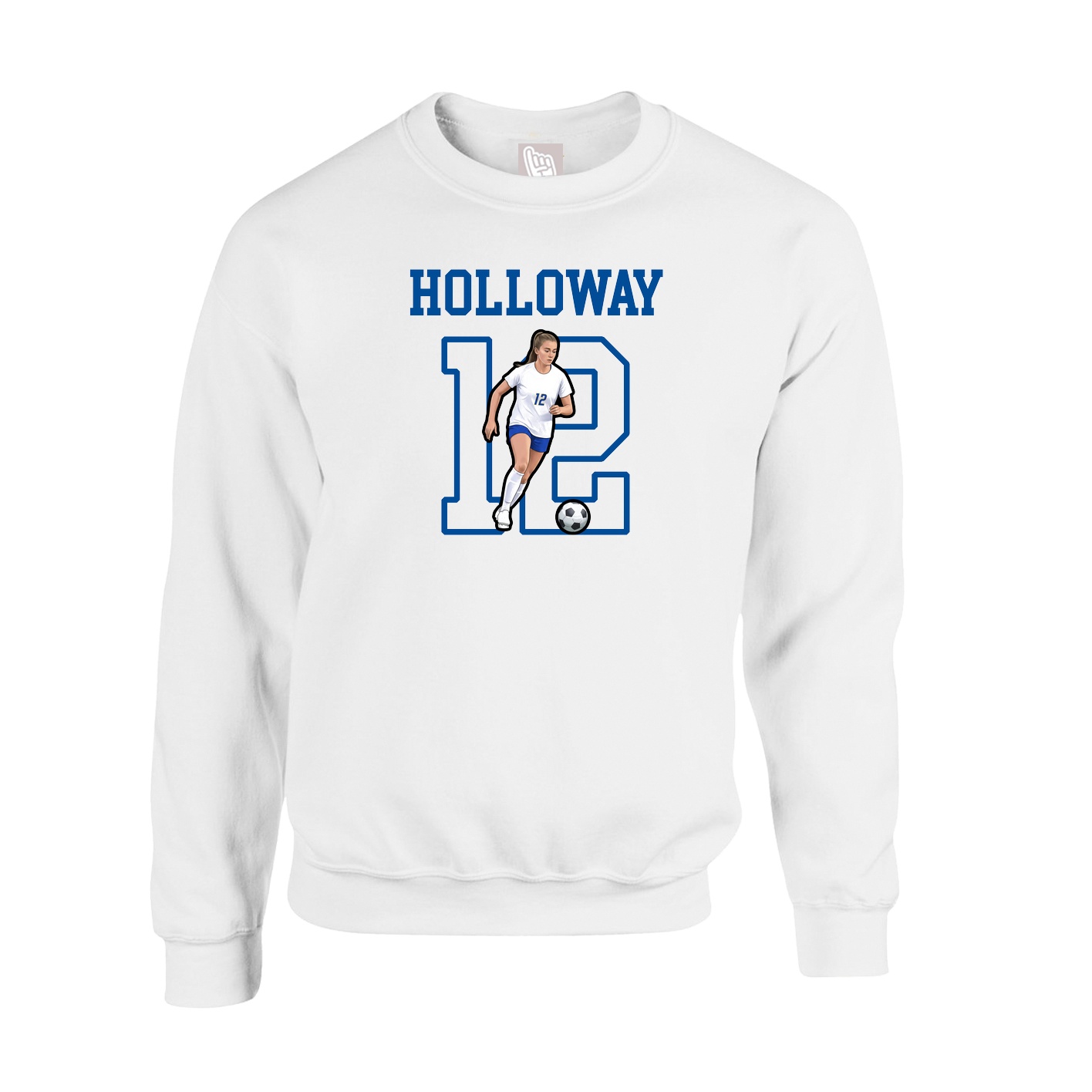 Fleece Crew — Shirsey in White