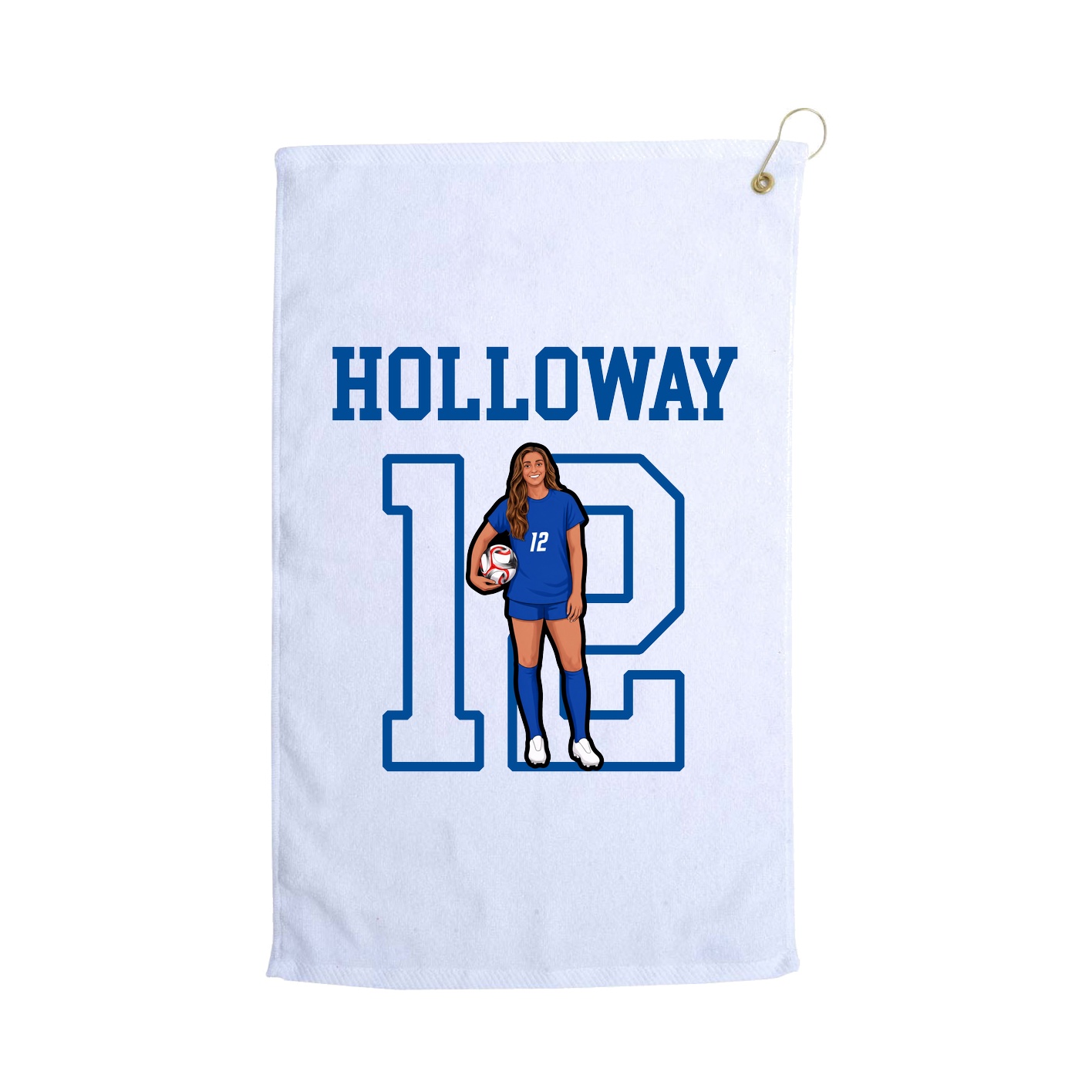Golf Towel — Shirsey in White