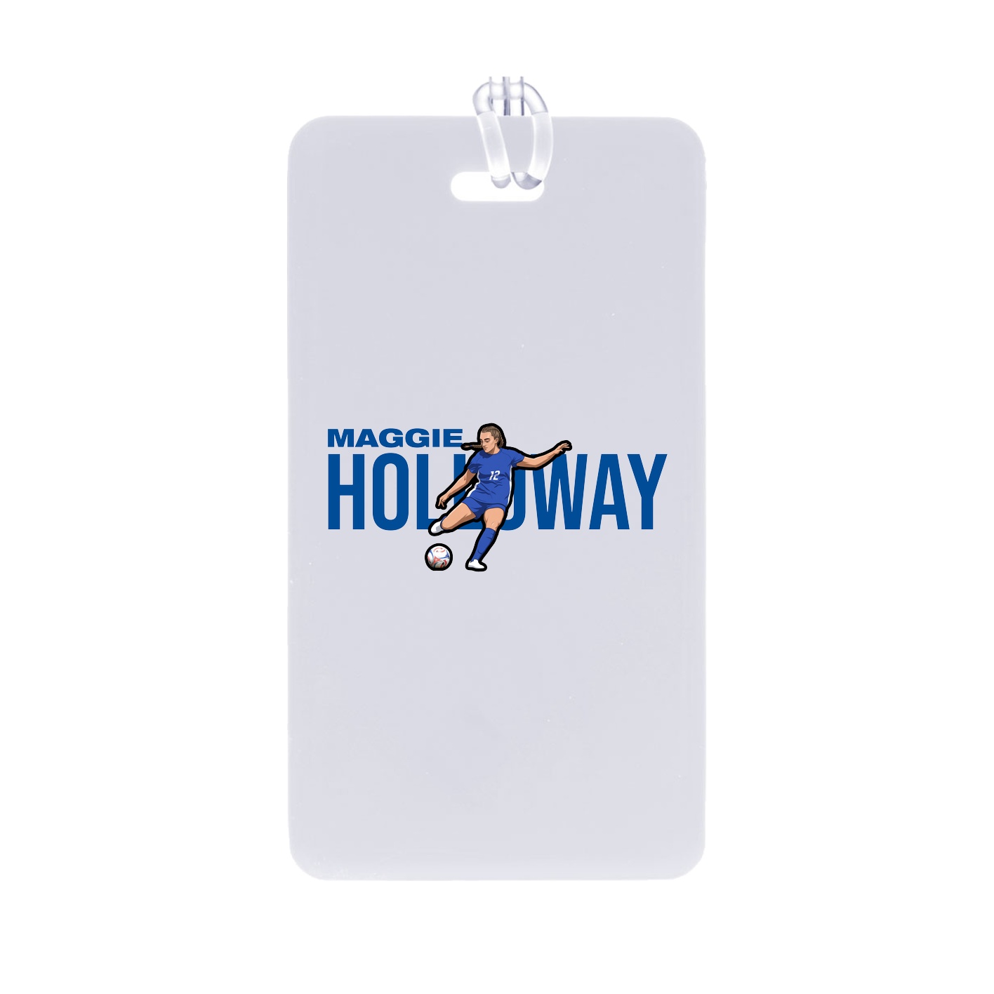 Bag Tag — Player Name in Classic