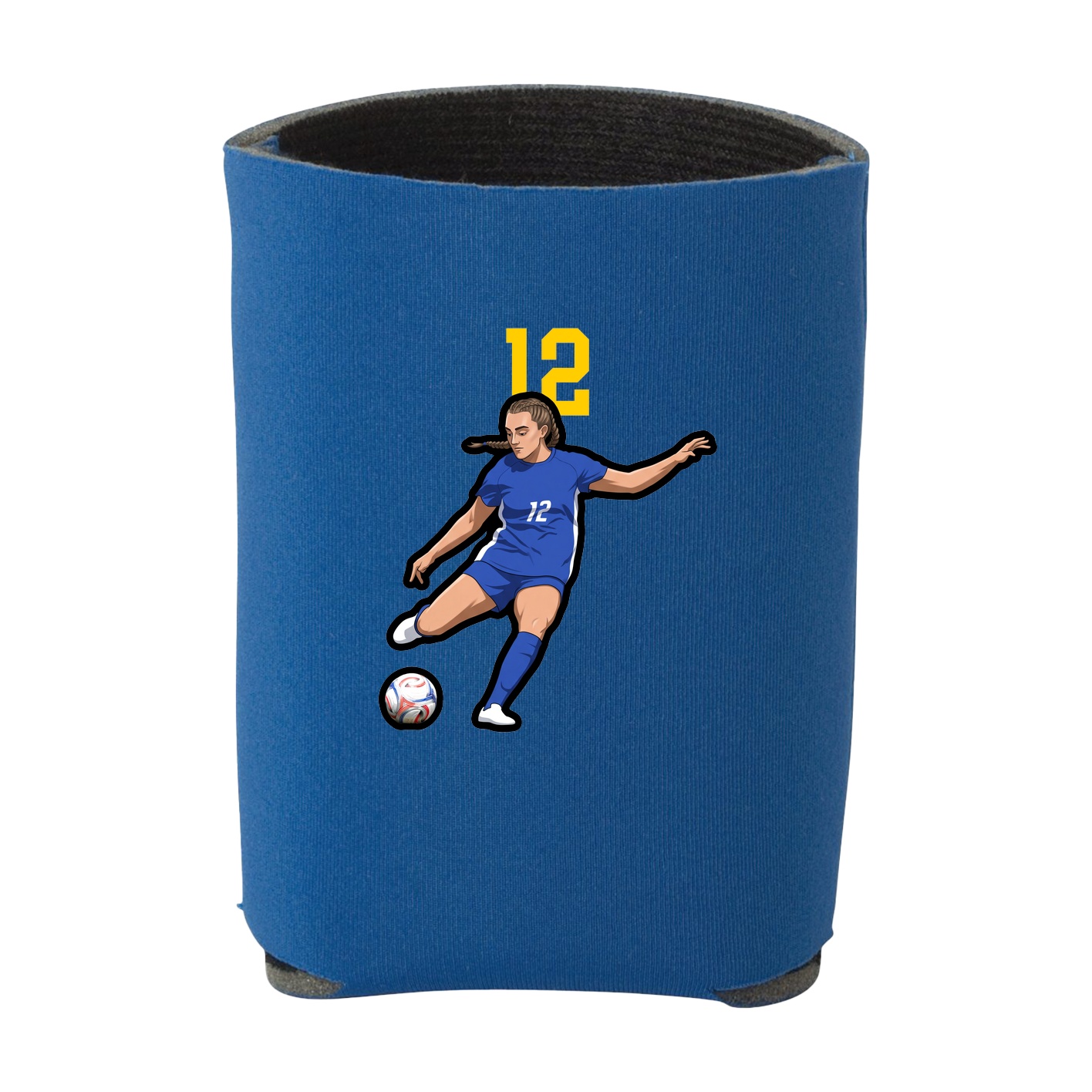 Can Holder — Number Top in Royal