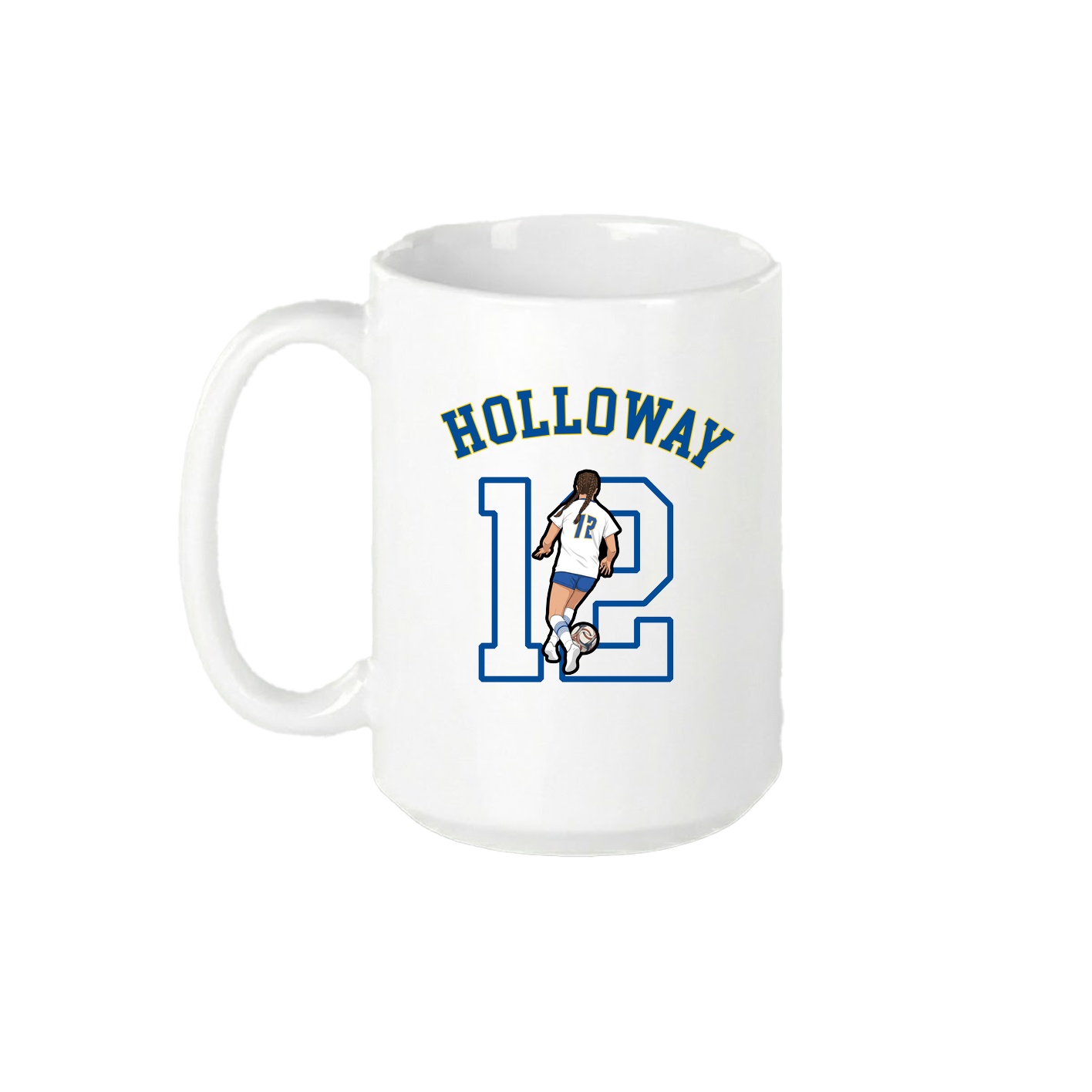 15oz Coffee Mug — Shirsey Arch in White