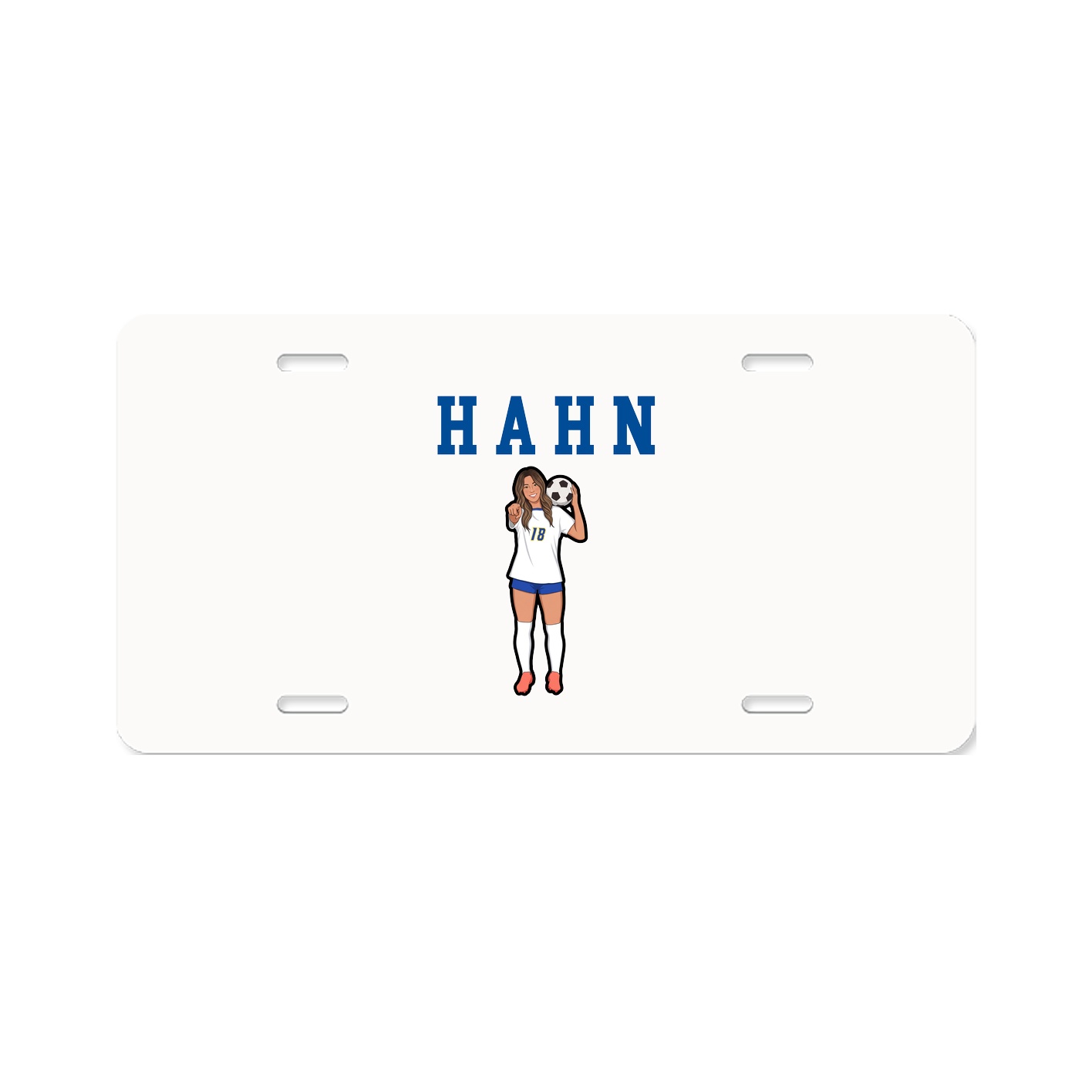 License Plate — Shirsey in Classic
