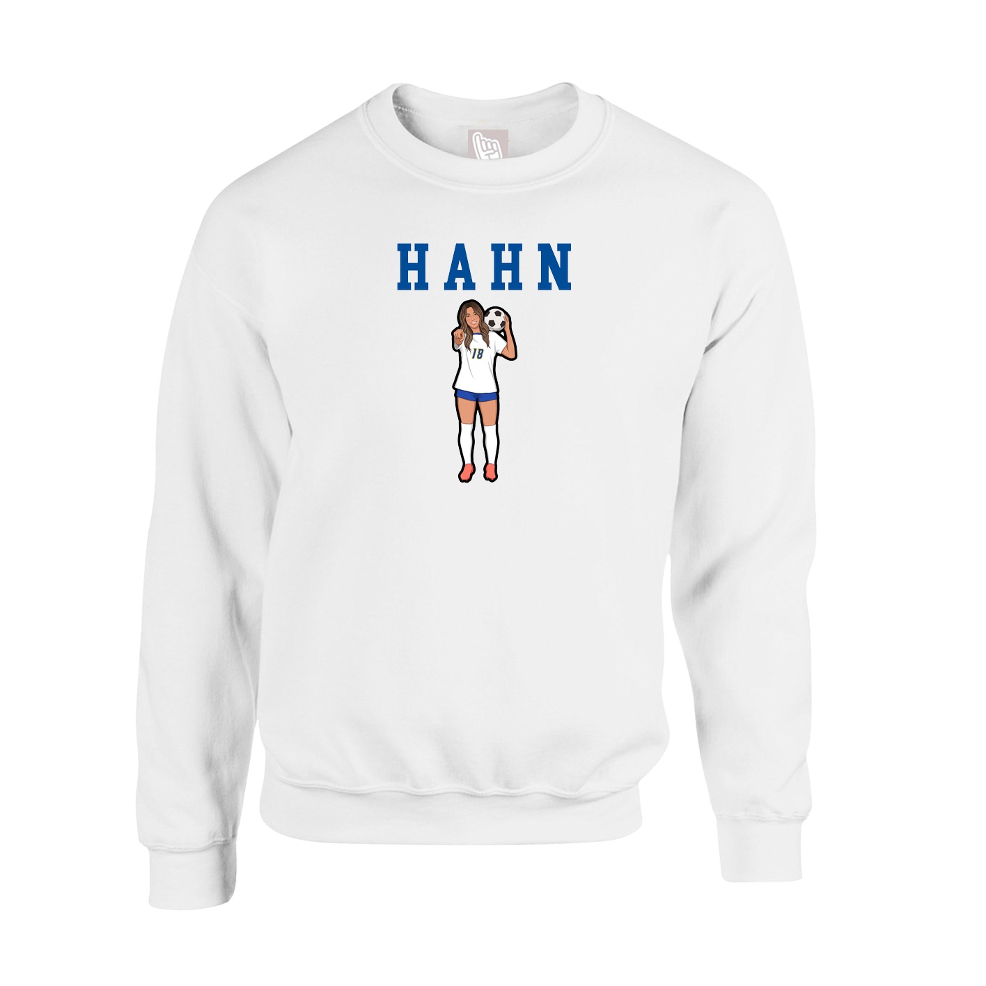 Fleece Crew — Shirsey in White
