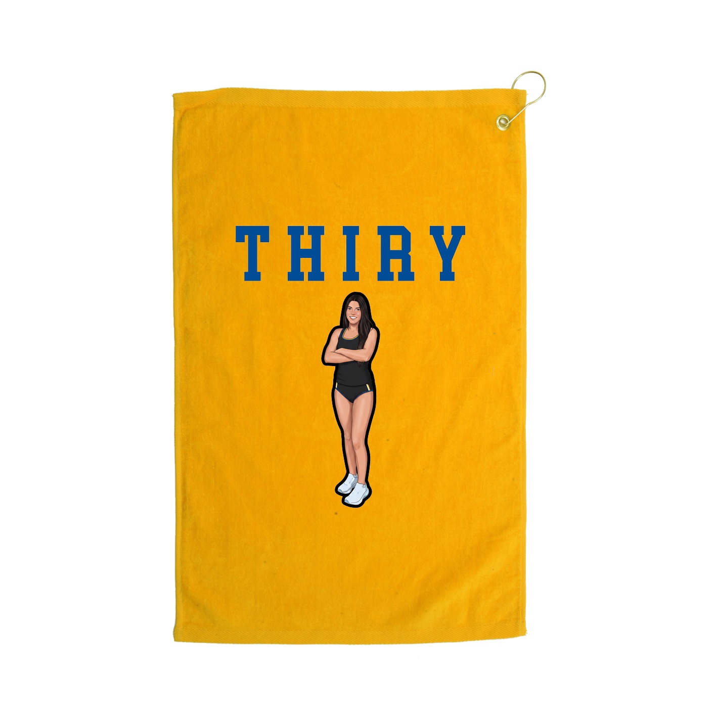 Golf Towel — Shirsey in Gold