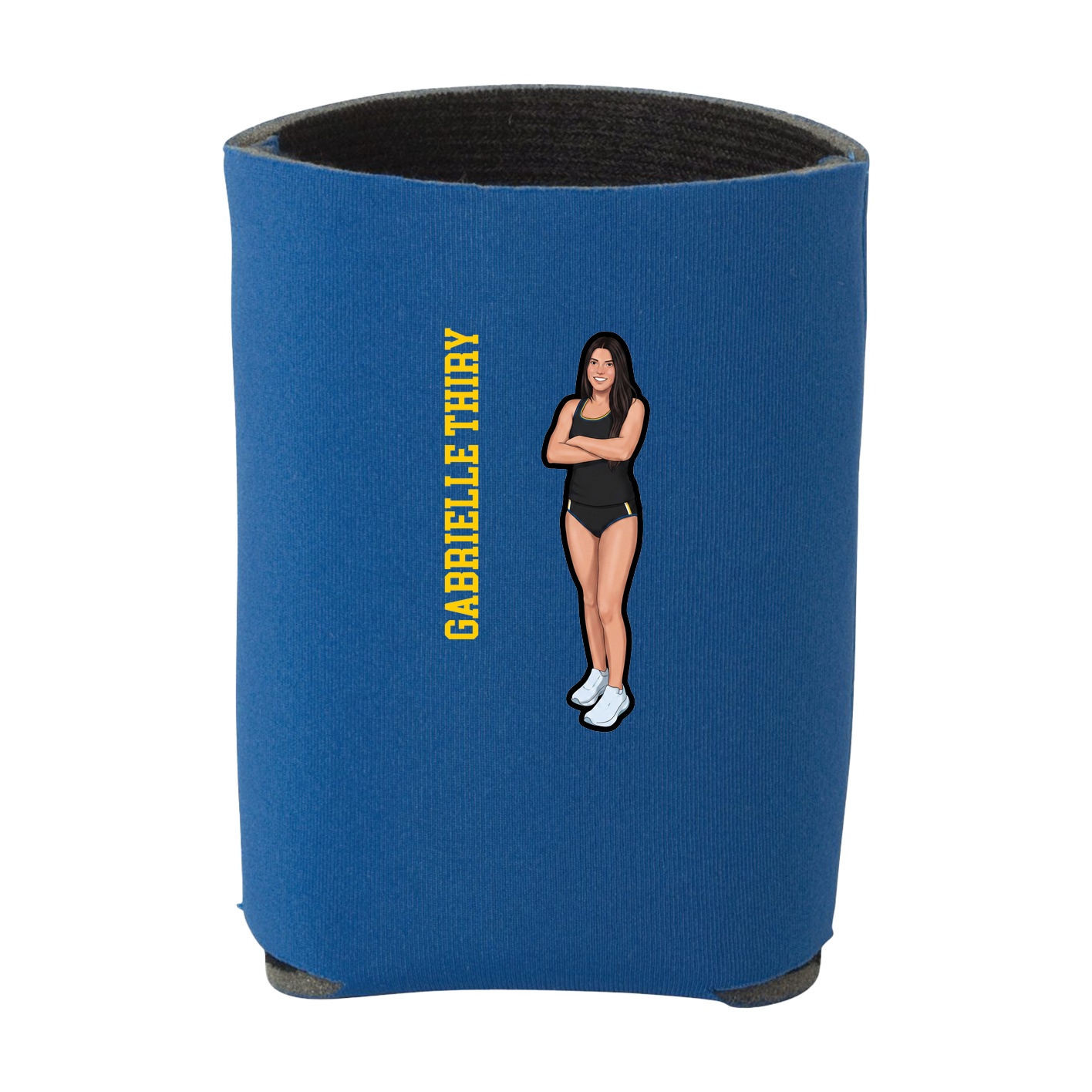 Can Holder — Name Vertical in Royal