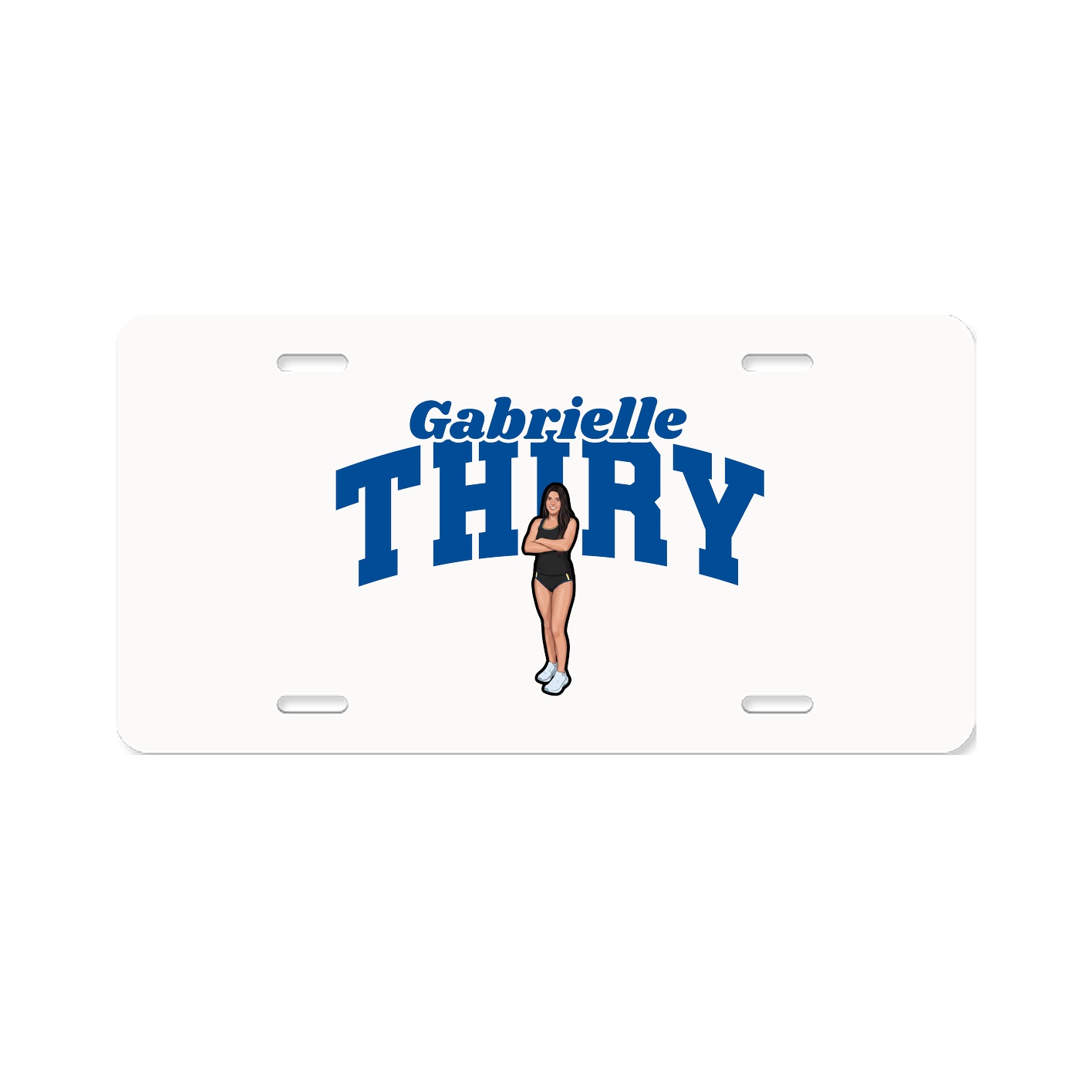 License Plate — Signature Arch in Classic