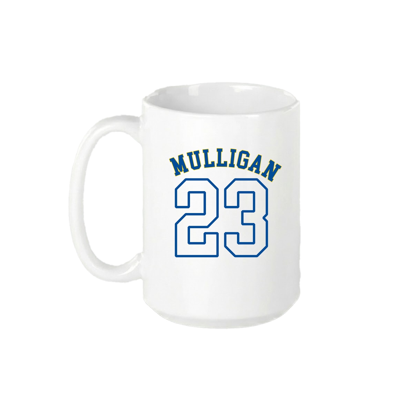 15oz Coffee Mug — Shirsey Arch in White