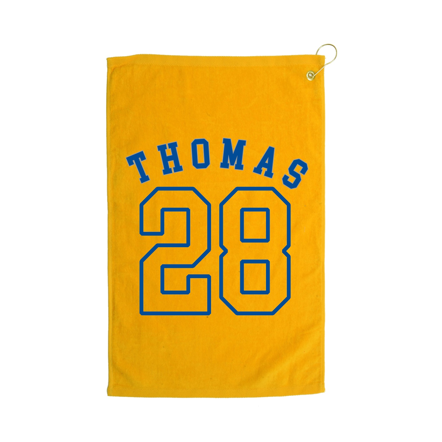 Golf Towel — Shirsey Arch in Gold