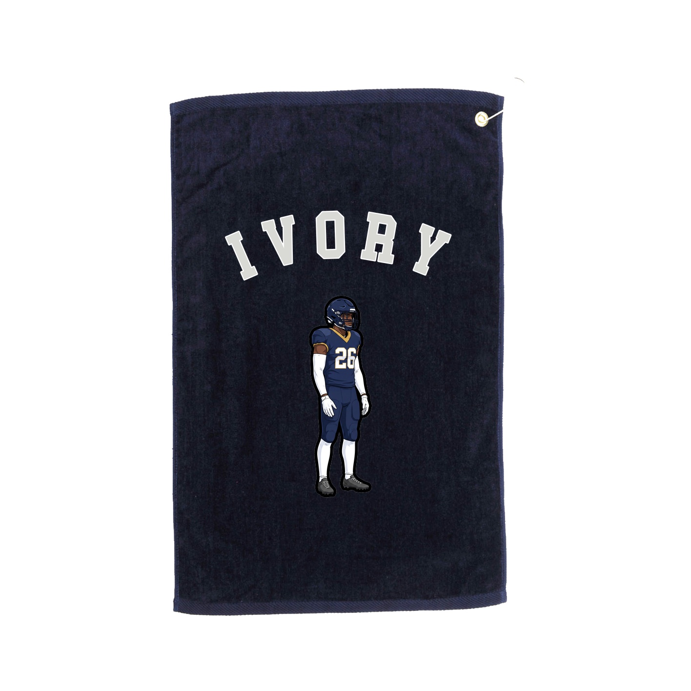 Golf Towel — Shirsey Arch in Navy