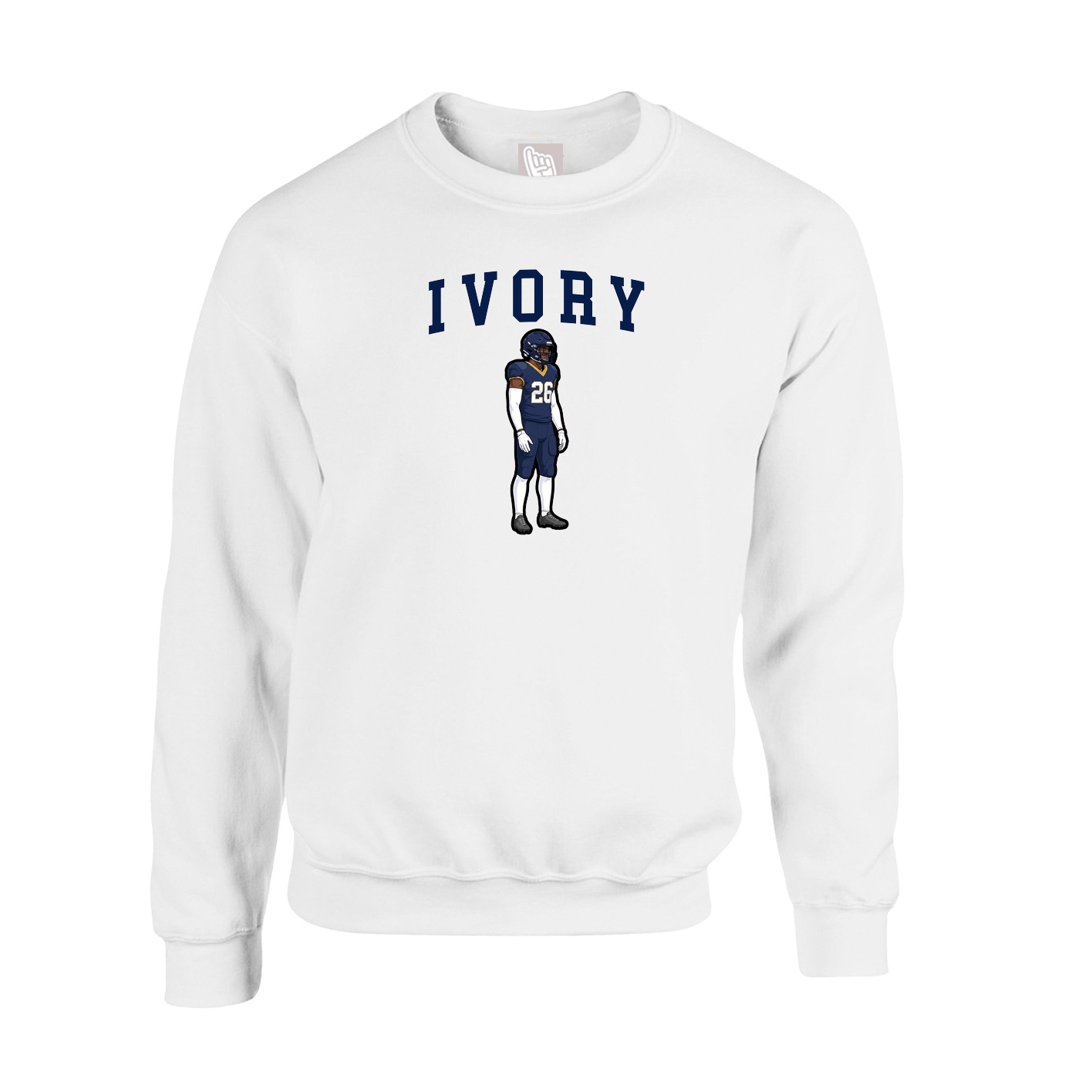 Fleece Crew — Shirsey in White