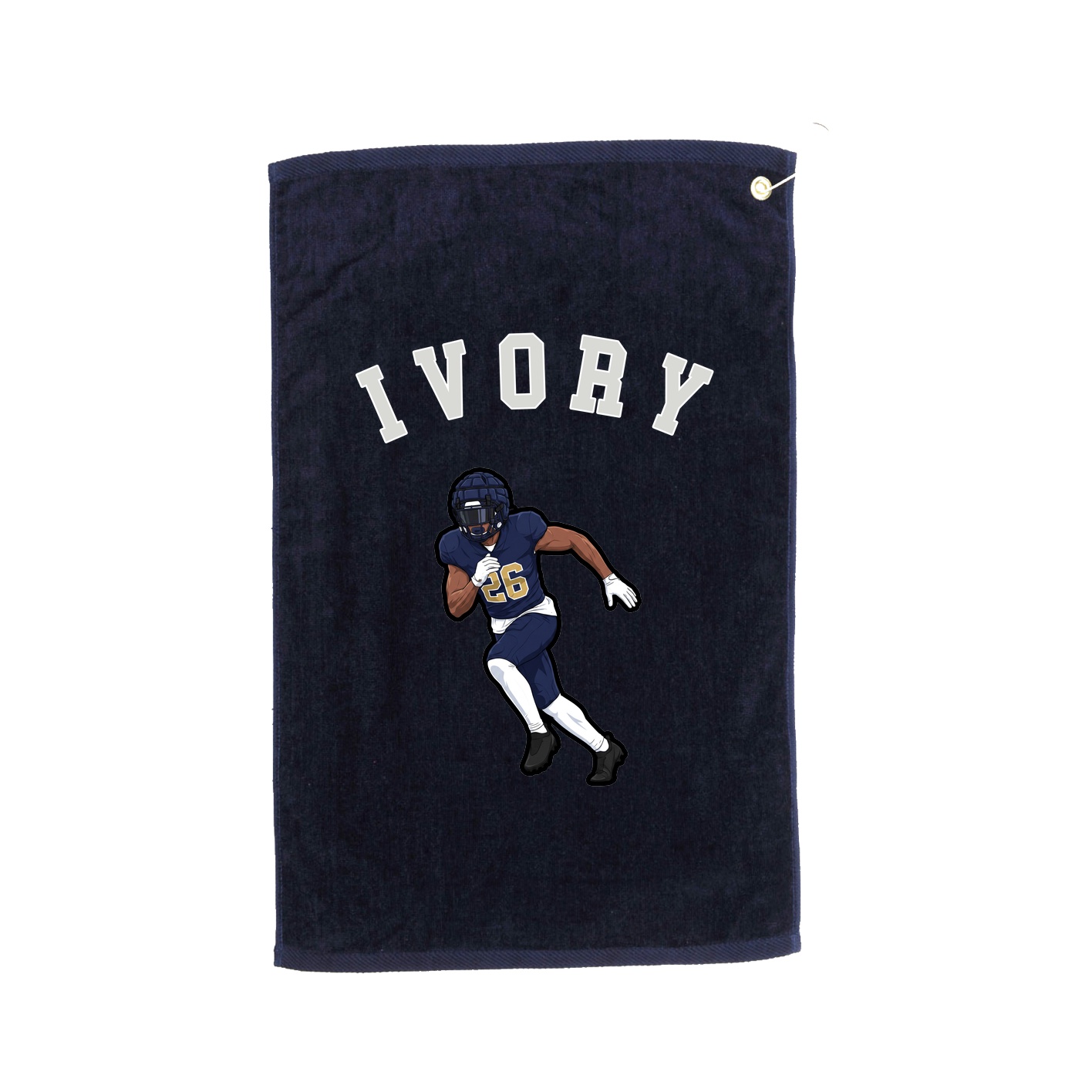 Golf Towel — Shirsey Arch in Navy