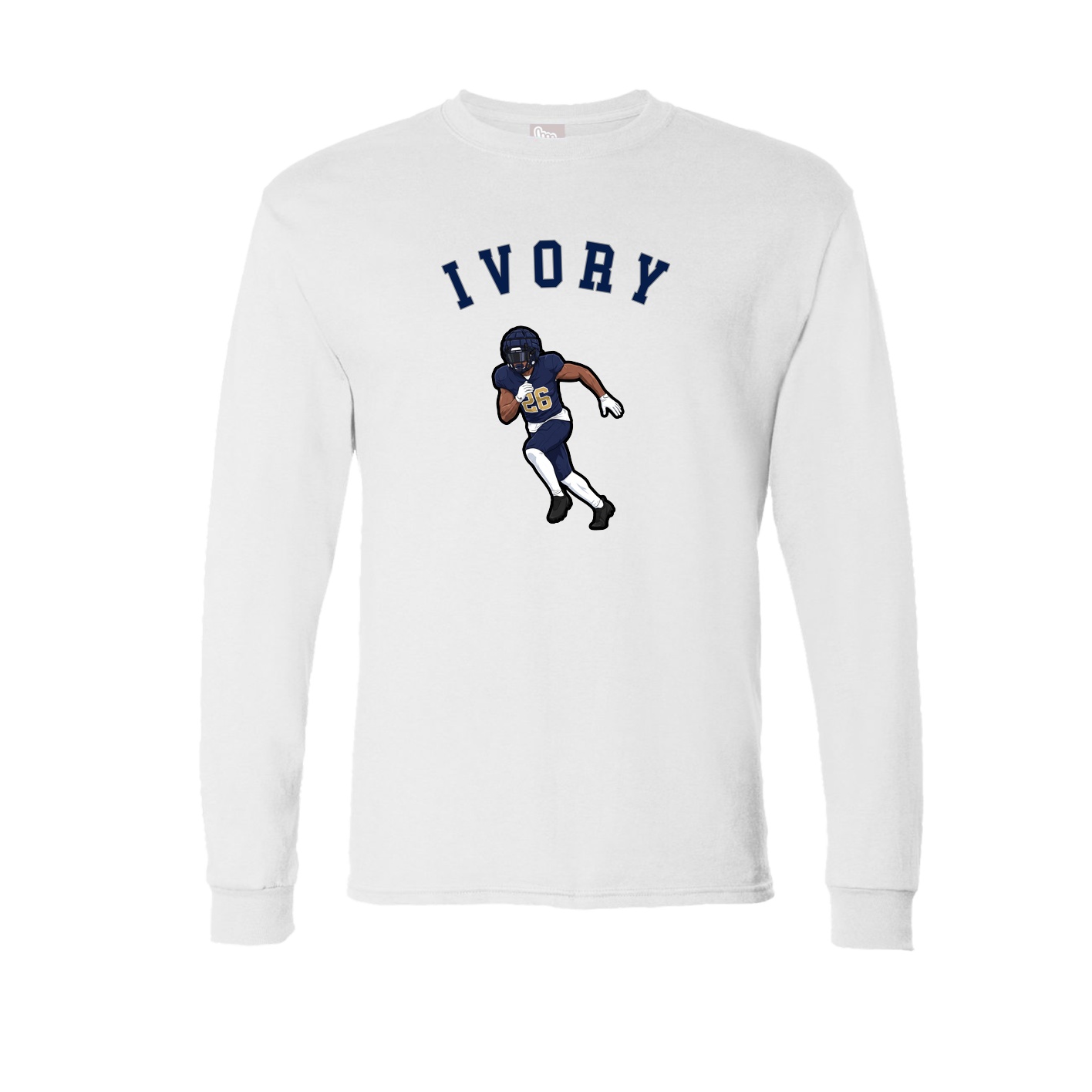 Long Sleeve Tee — Shirsey Arch in White